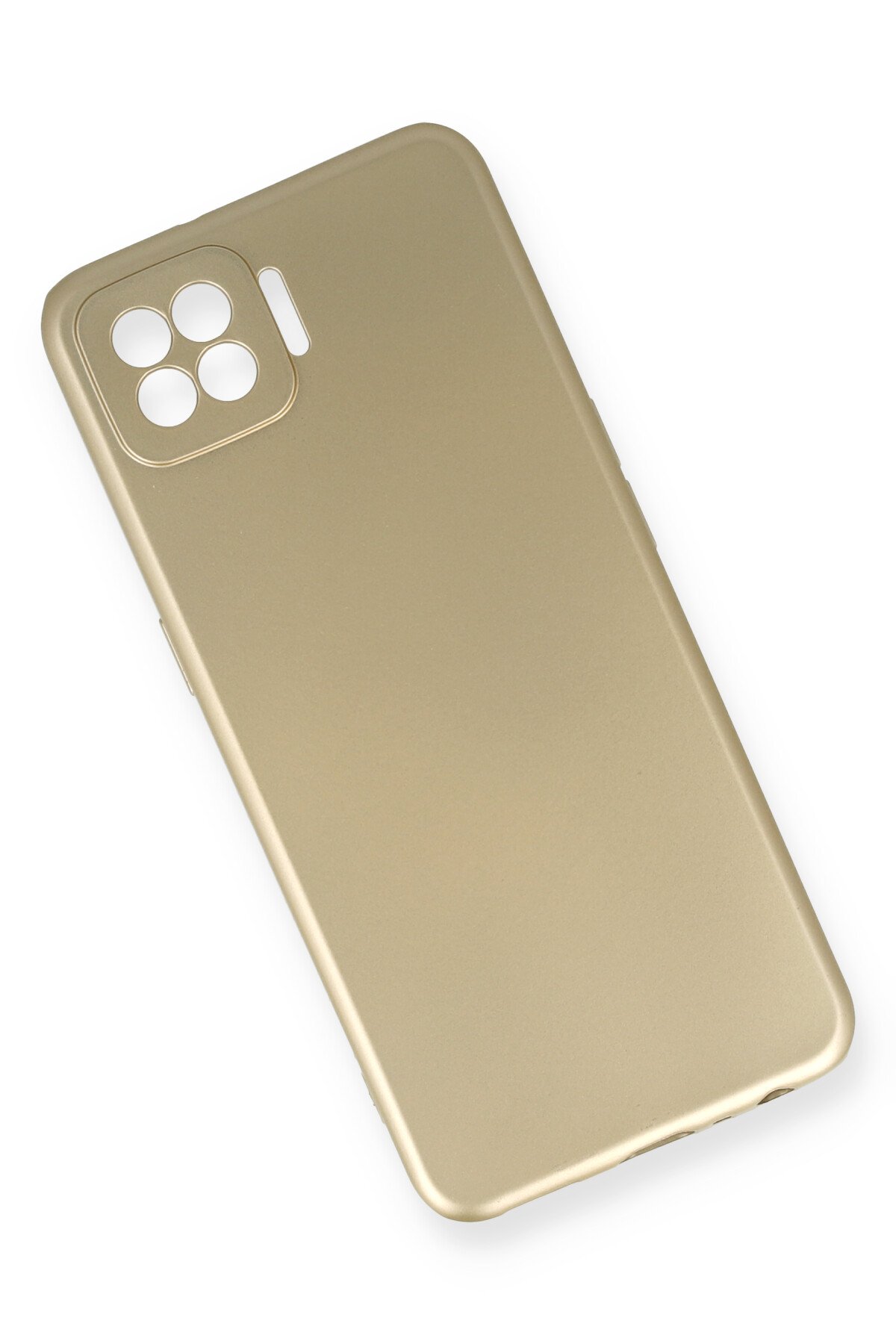 Newface Oppo A73 Kılıf Nano içi Kadife Silikon - Pudra