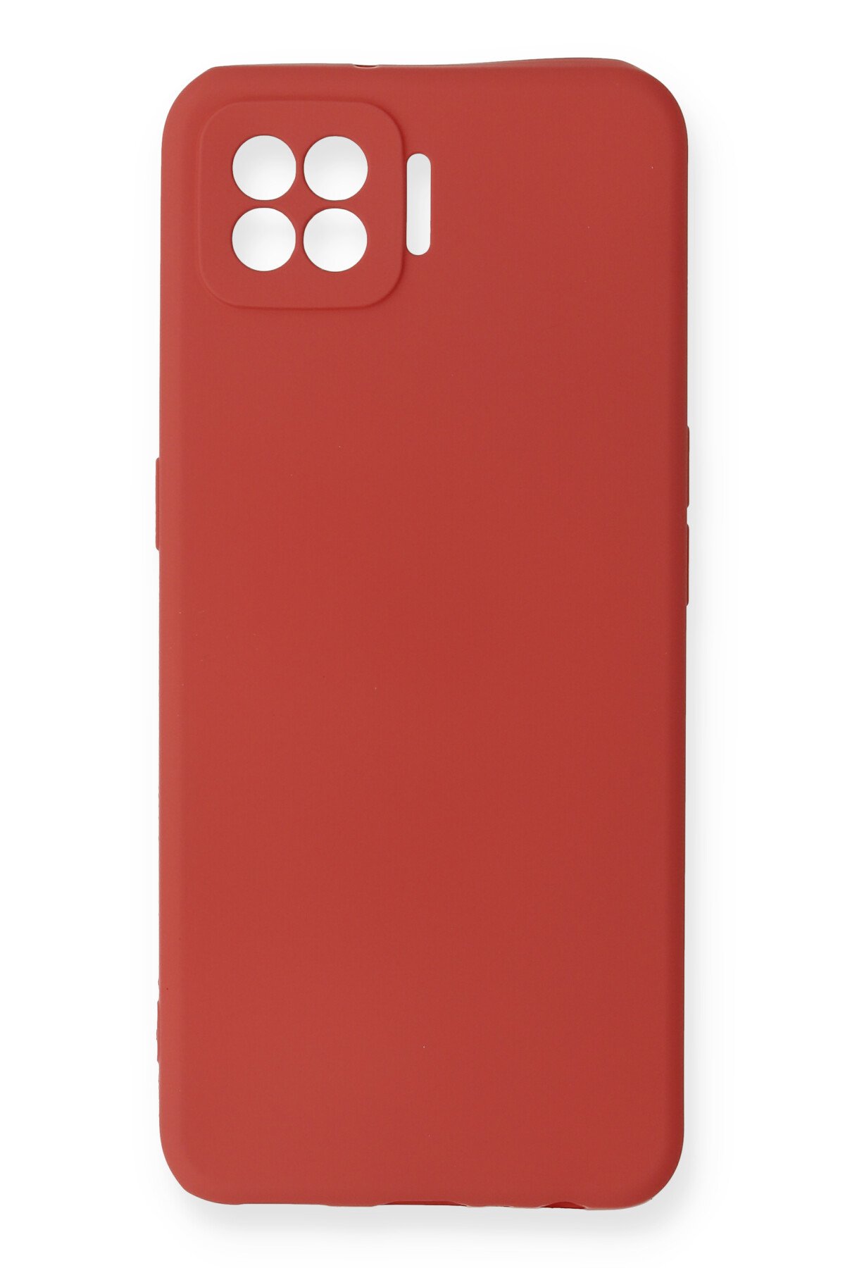 Newface Oppo A73 Kılıf Range Yüzüklü Silikon - Kırmızı