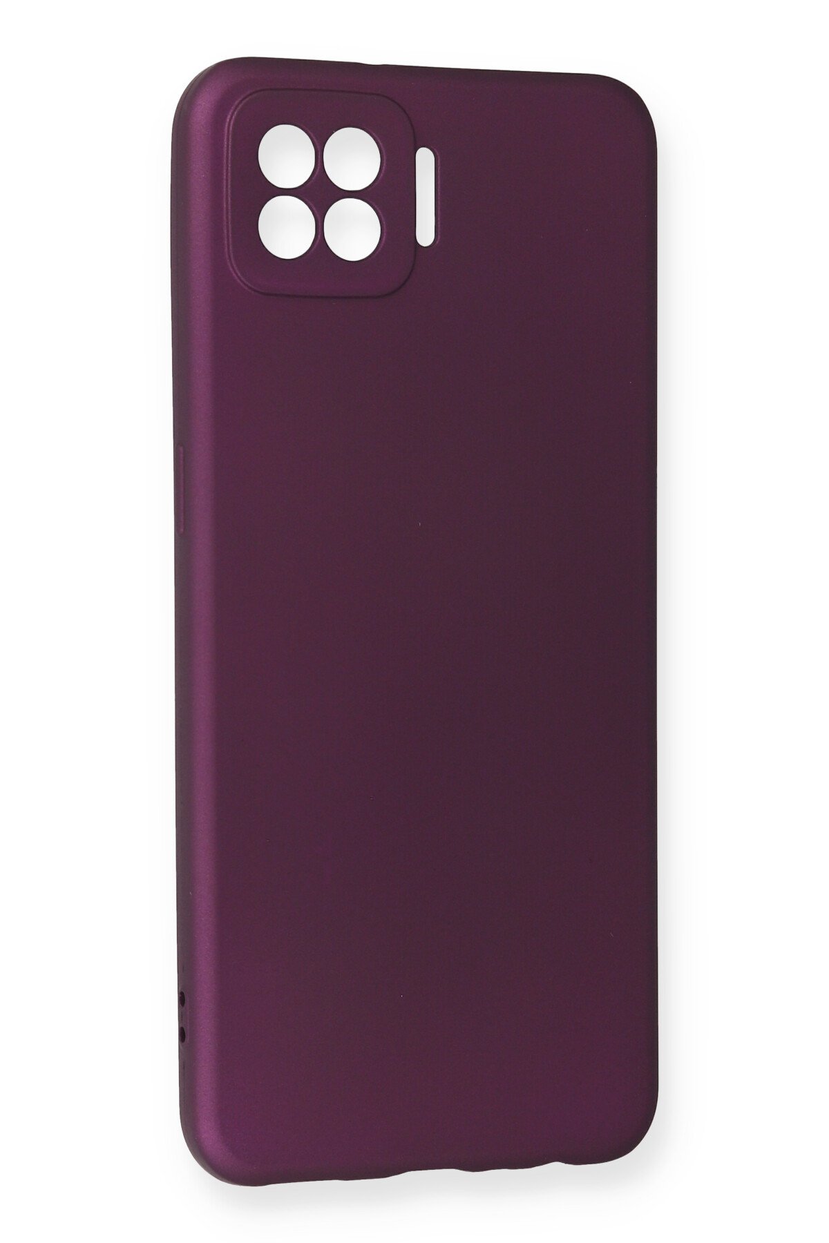 Newface Oppo A73 Kılıf Platin Silikon - Mavi