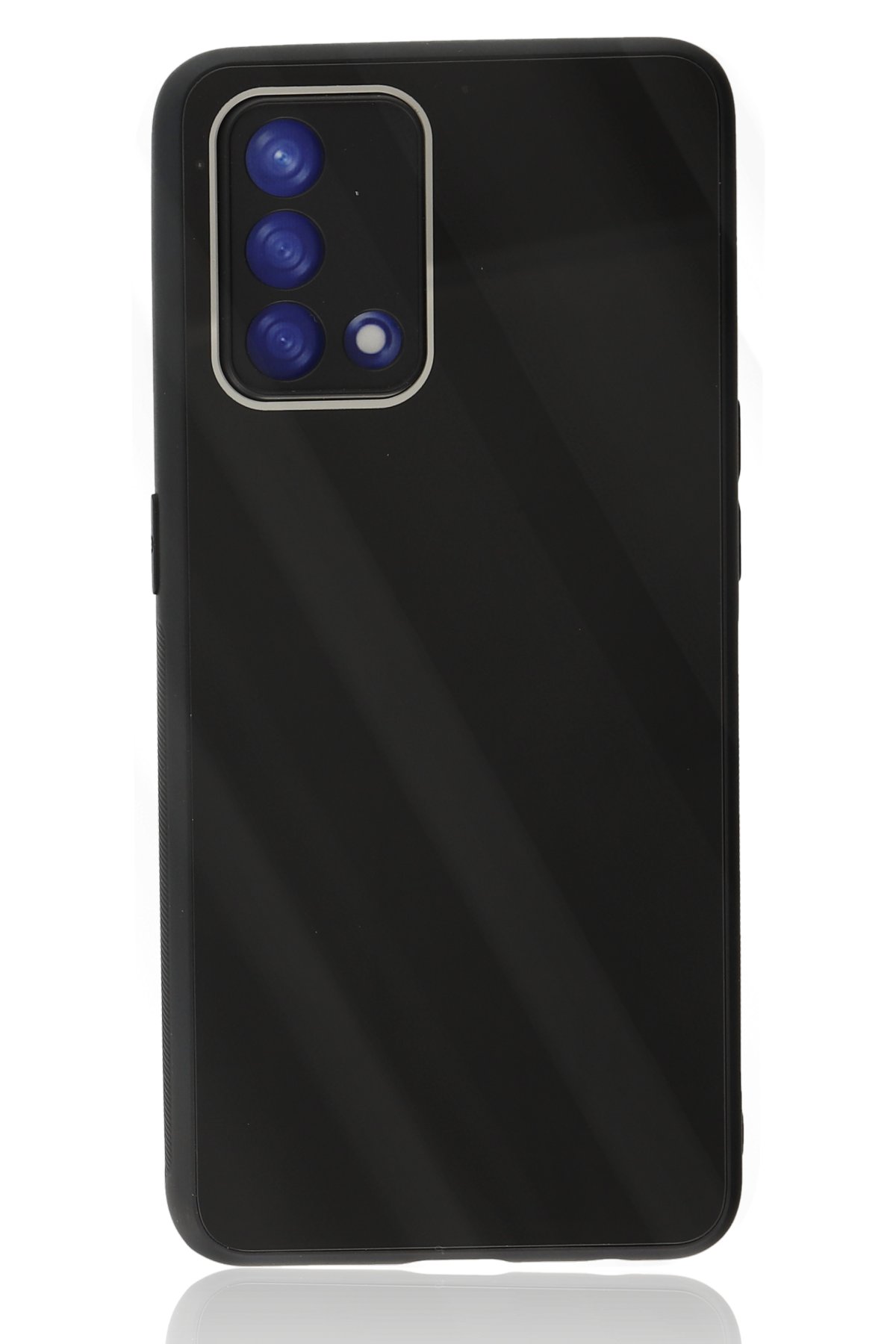 Newface Oppo A74 4G Kılıf Auto Focus Kapak - Kırmızı