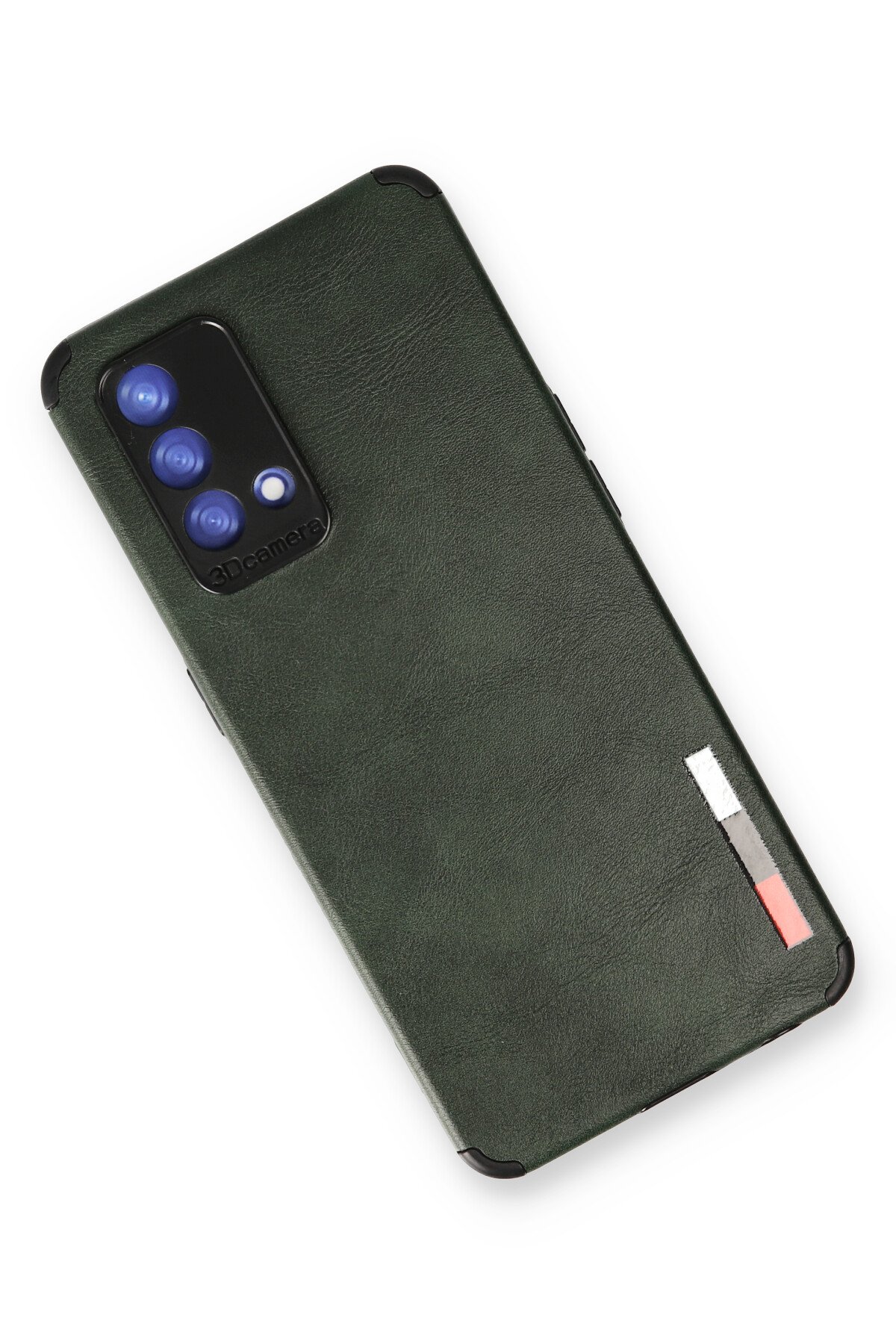 Newface Oppo A74 4G Kılıf Sofya Yüzüklü Silikon Kapak - Siyah