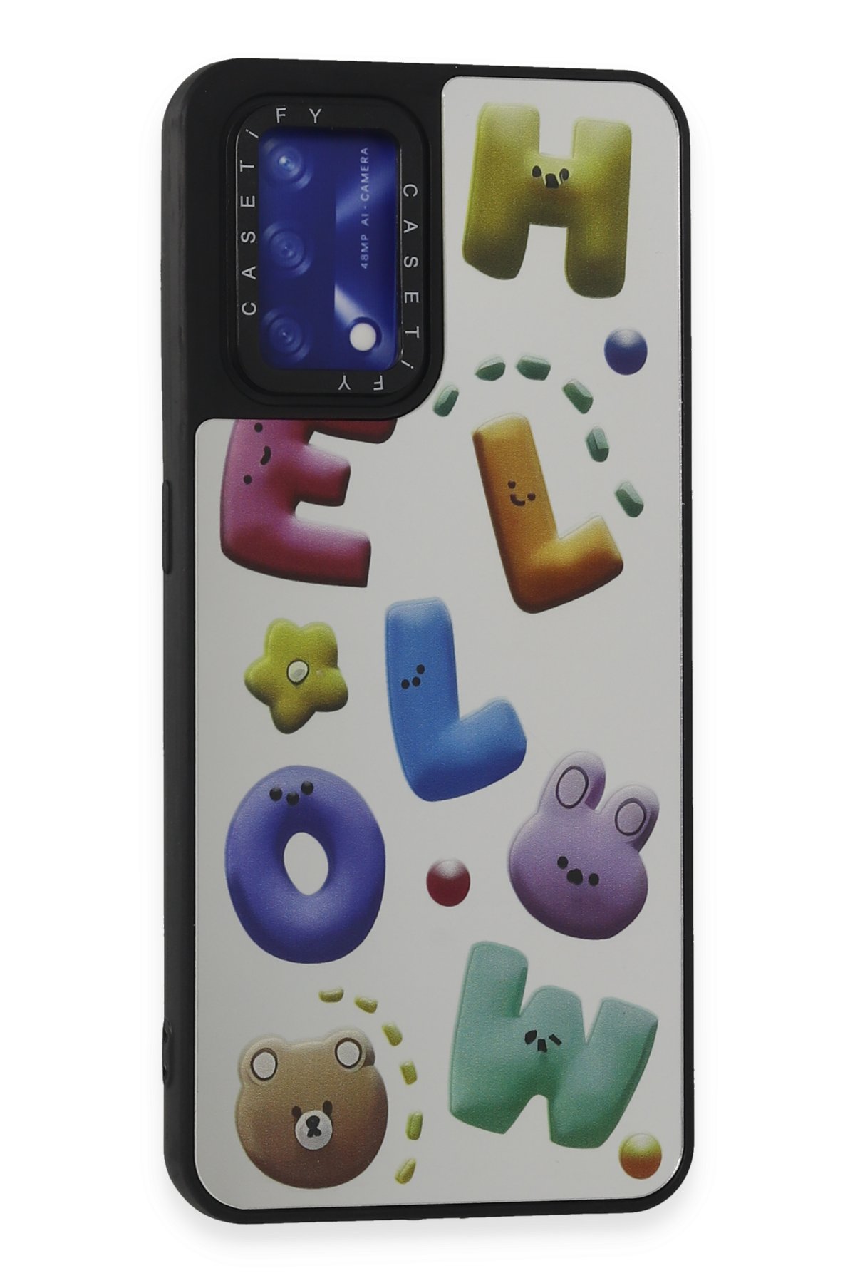 Newface Oppo A74 4G Kılıf Volet Silikon - Kırmızı