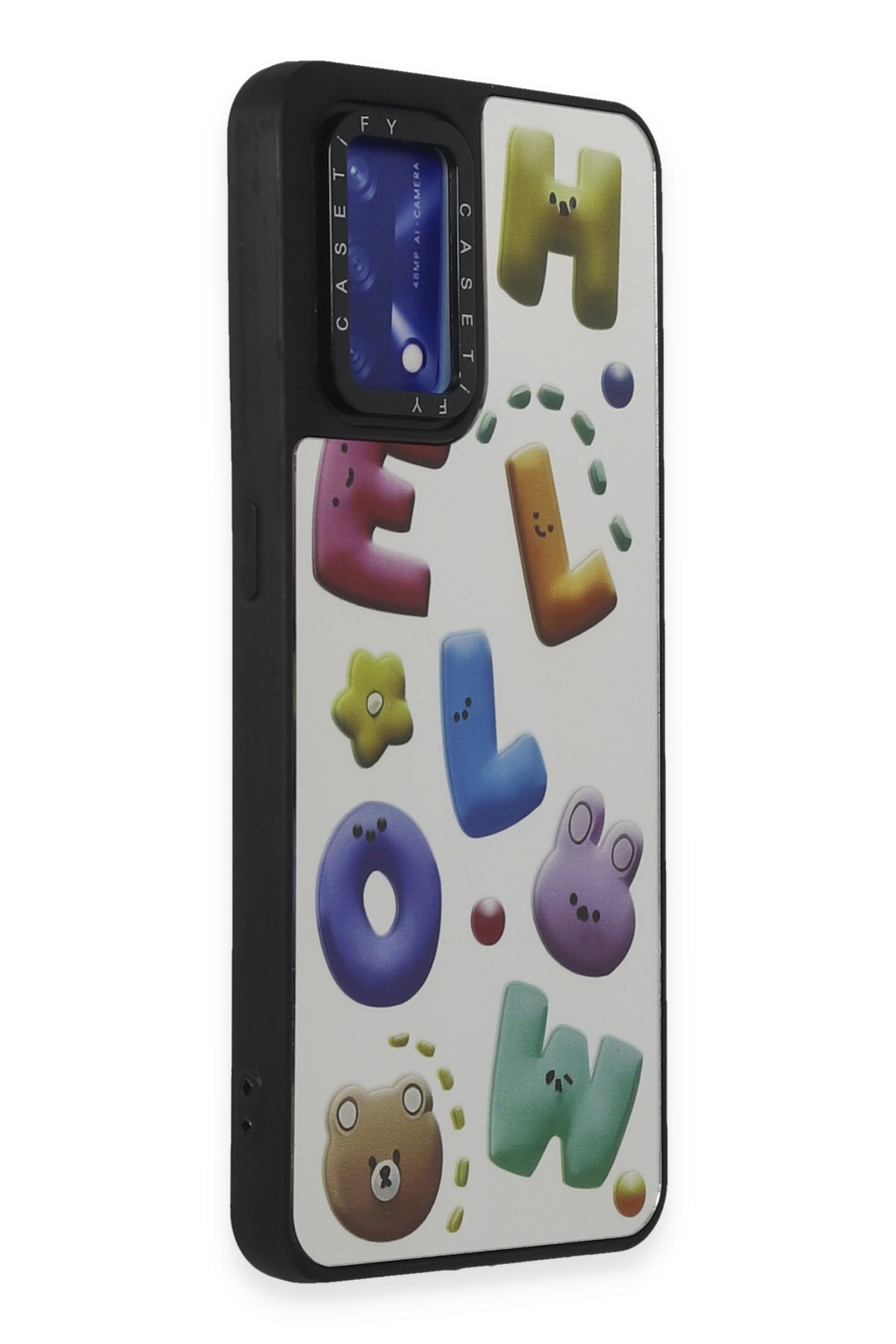 Newface Oppo A74 4G Kılıf Volet Silikon - Kırmızı