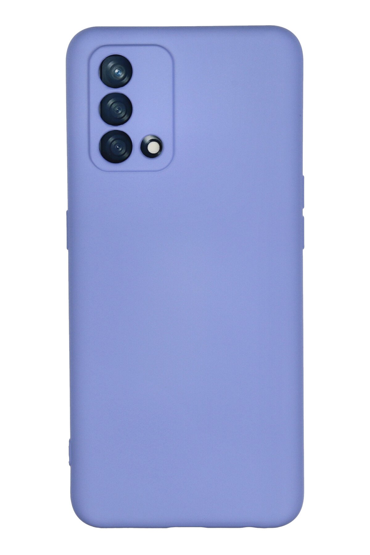 Newface Oppo A74 4G Kılıf Sofya Yüzüklü Silikon Kapak - Rose