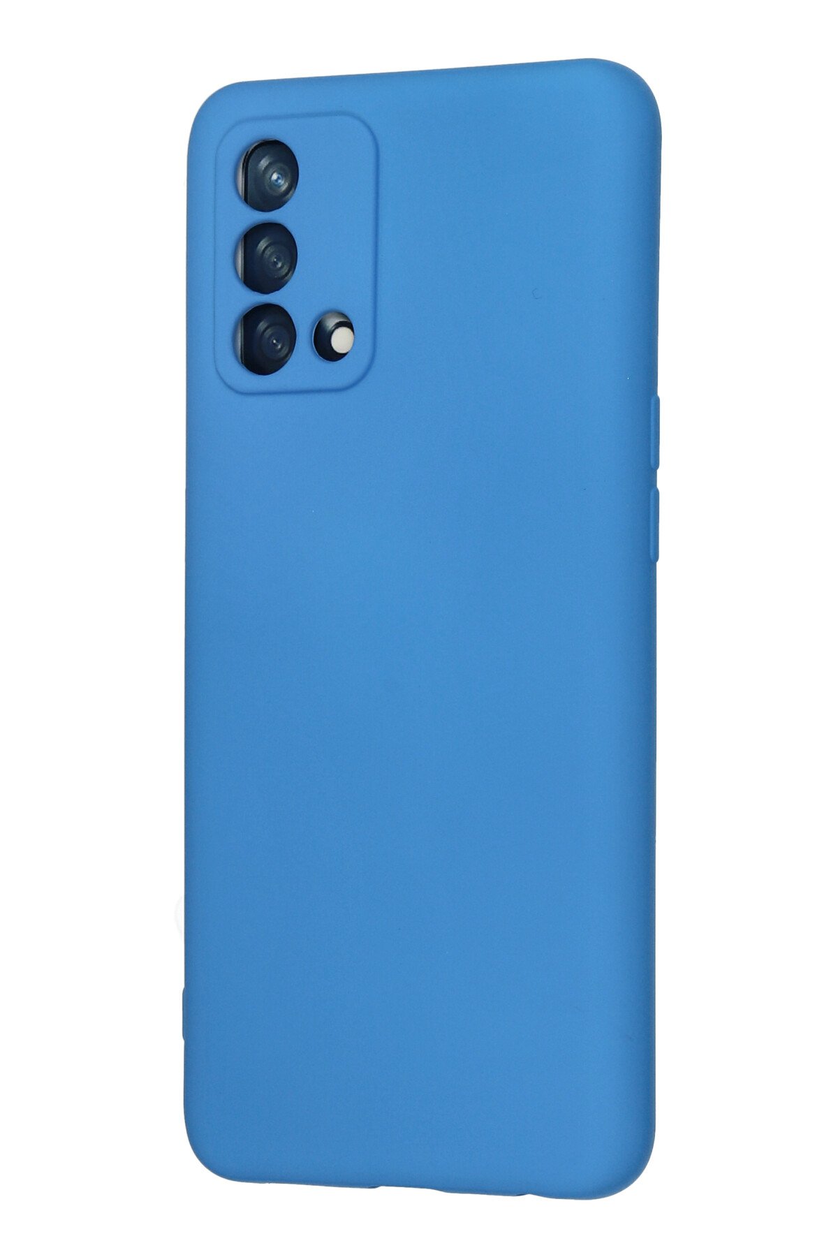 Newface Oppo A74 4G Kılıf Montreal Yüzüklü Silikon Kapak - Kırmızı