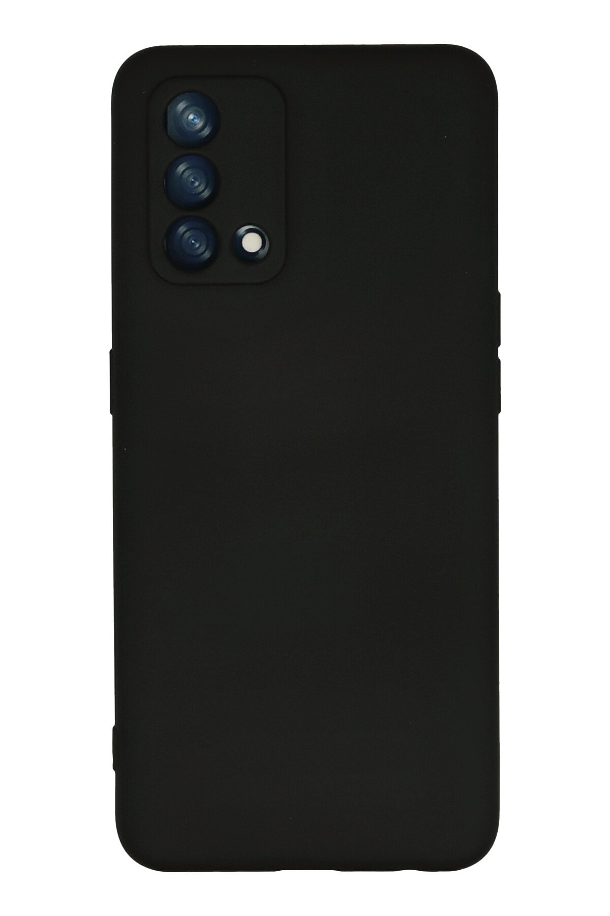 Newface Oppo A74 4G Kılıf Platin Silikon - Siyah