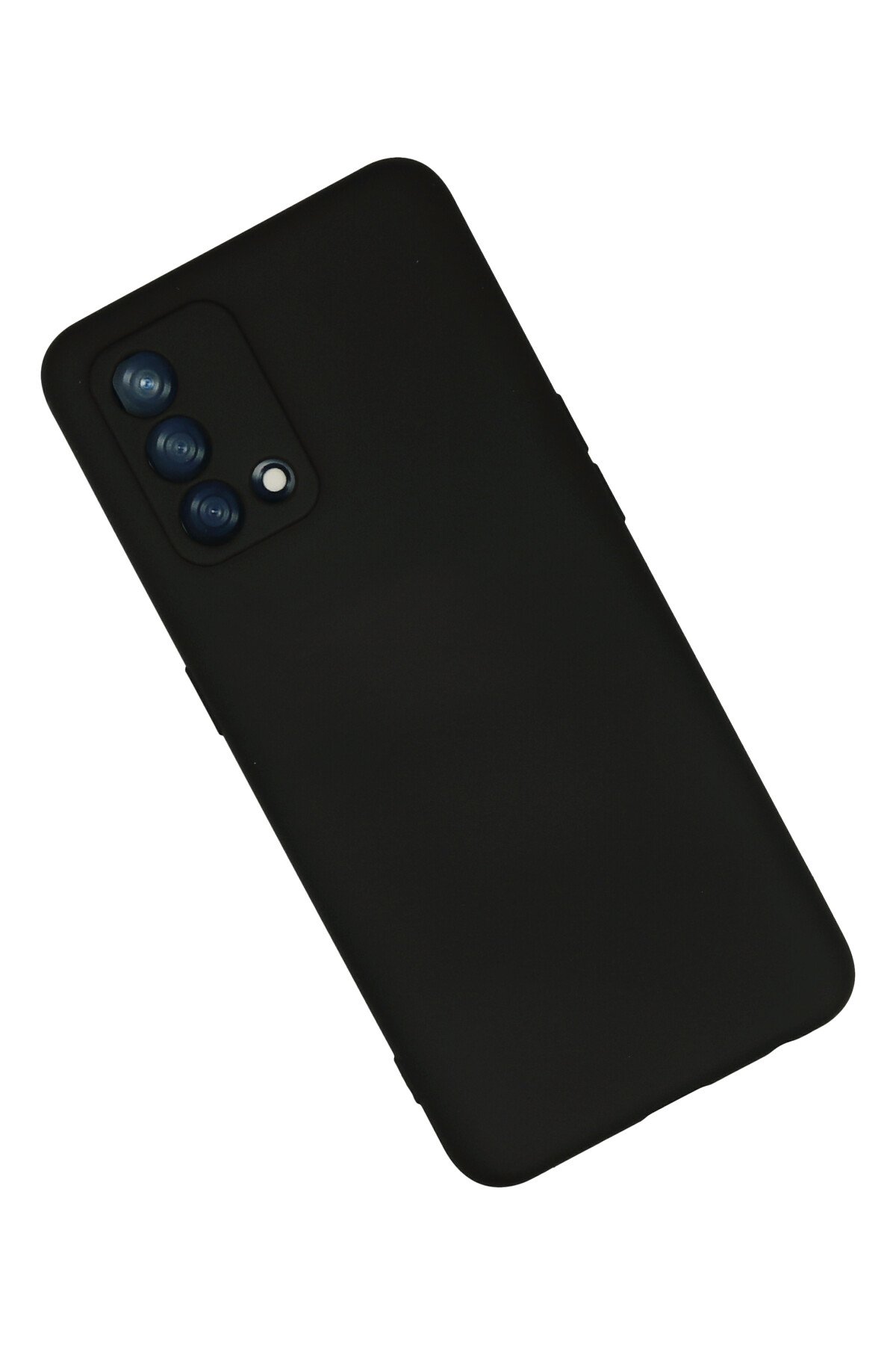 Newface Oppo A74 4G Kılıf Platin Silikon - Siyah