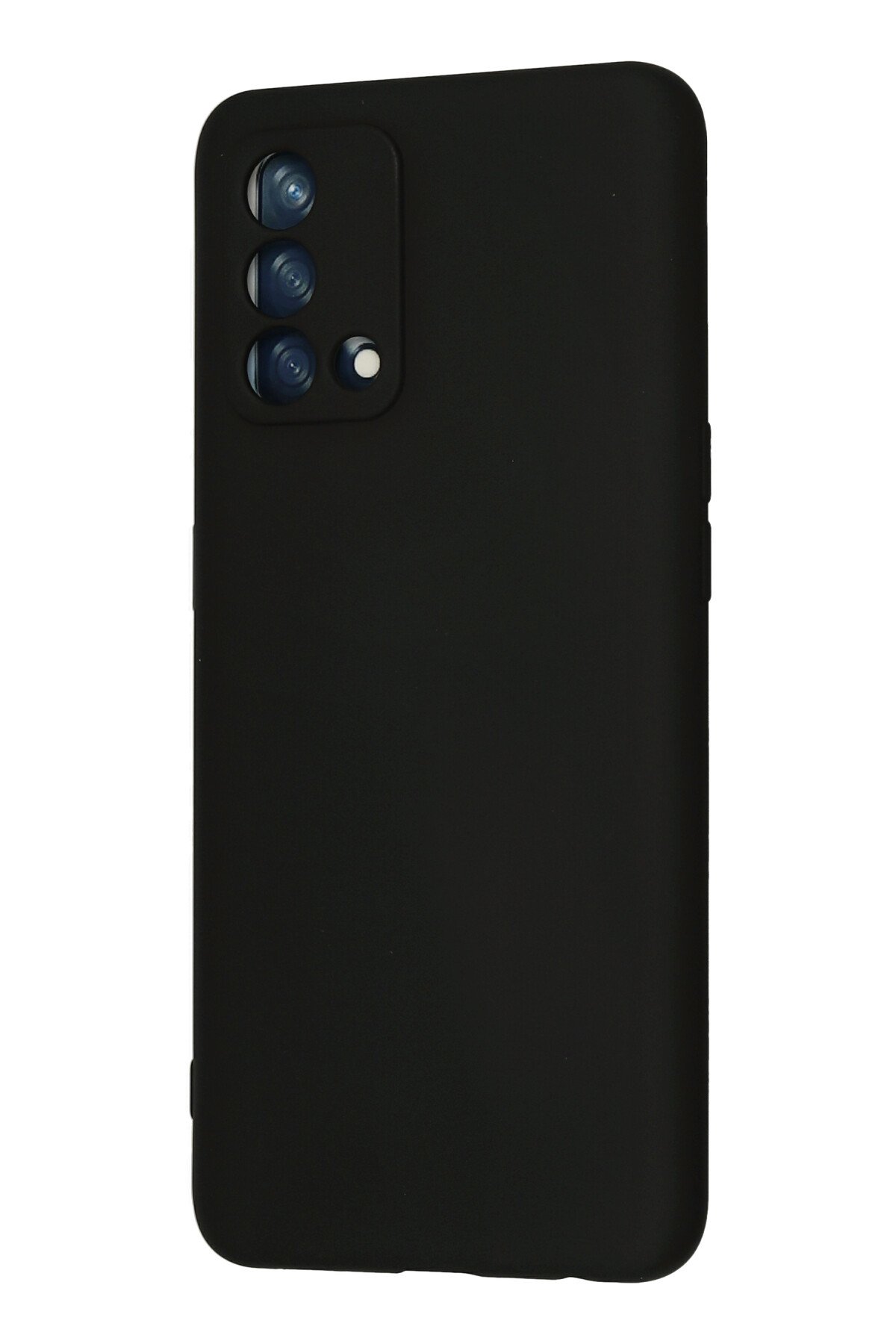 Newface Oppo A74 4G Kılıf Platin Silikon - Siyah