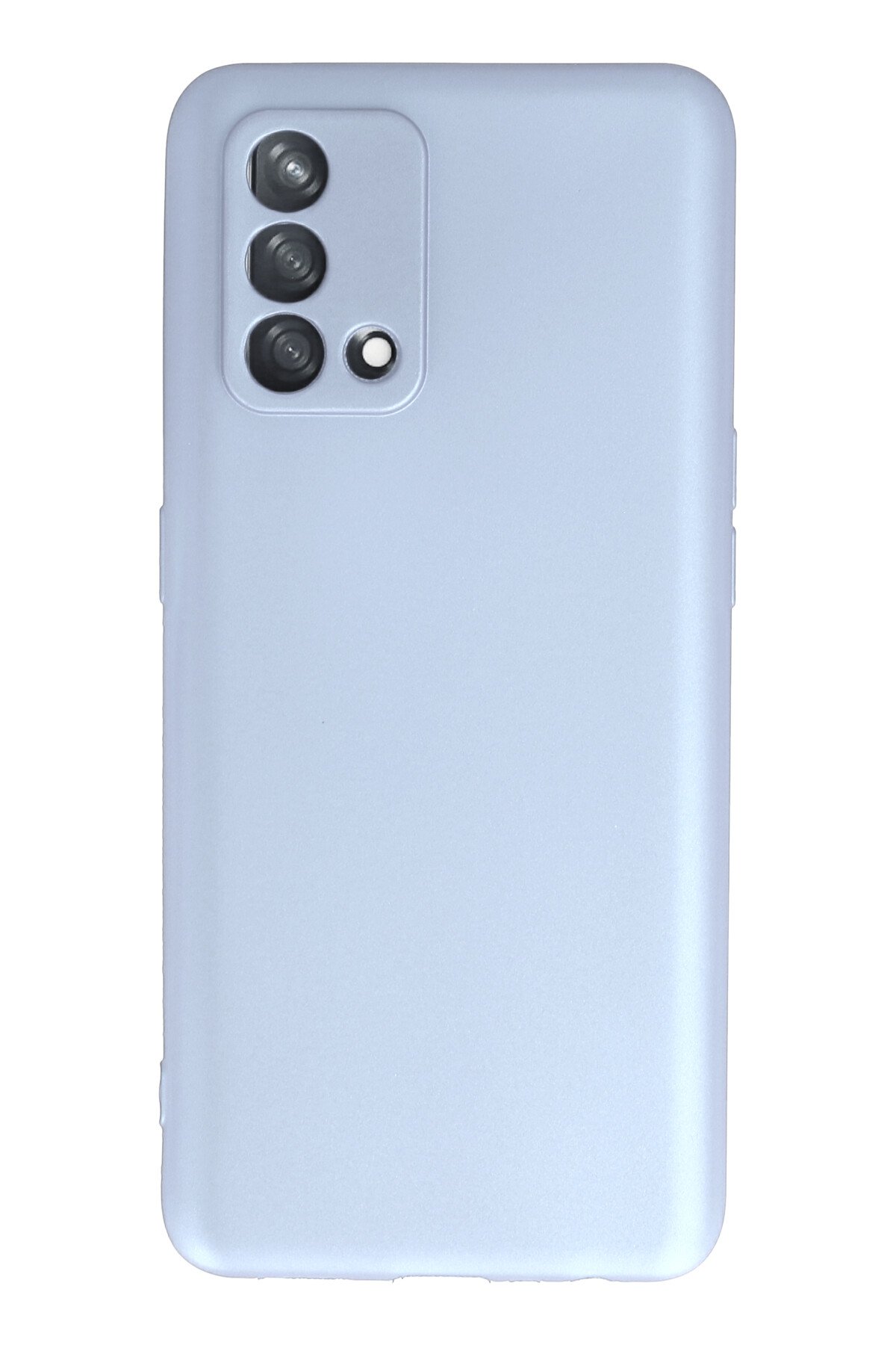 Newface Oppo A74 4G Kılıf Nano içi Kadife  Silikon - Turuncu