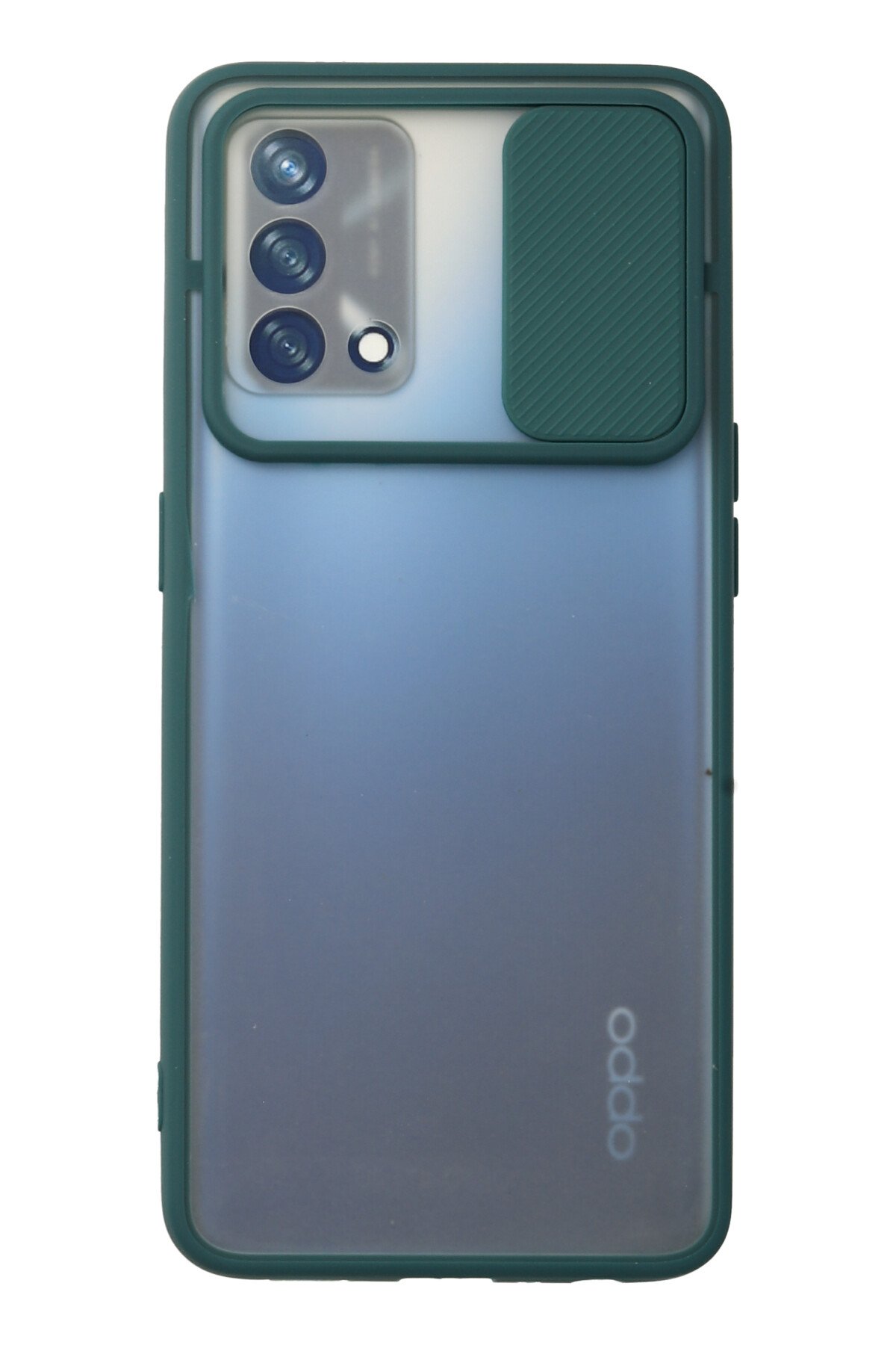 Newface Oppo A74 4G Kılıf Nano içi Kadife Silikon - Siyah
