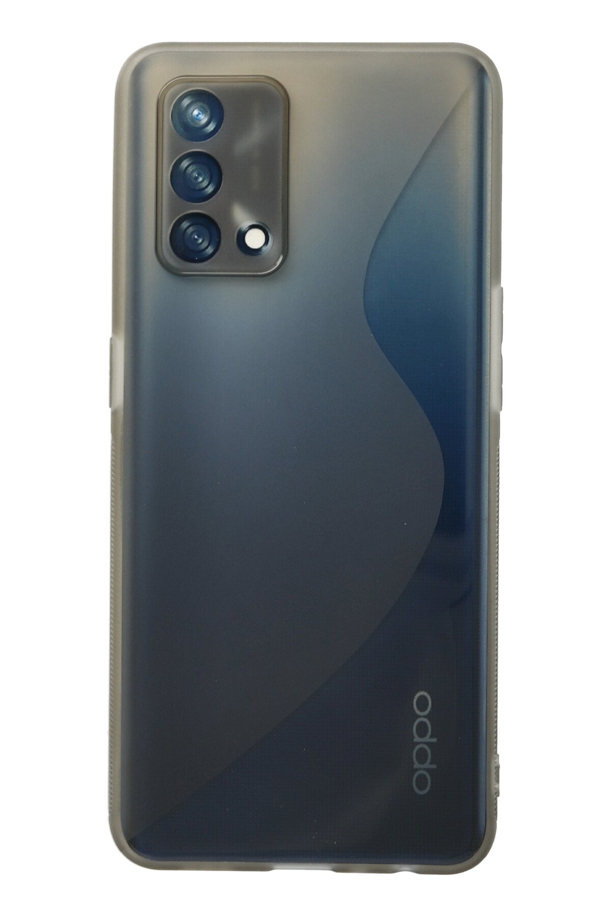Newface Oppo A74 4G Kılıf First Silikon - Siyah