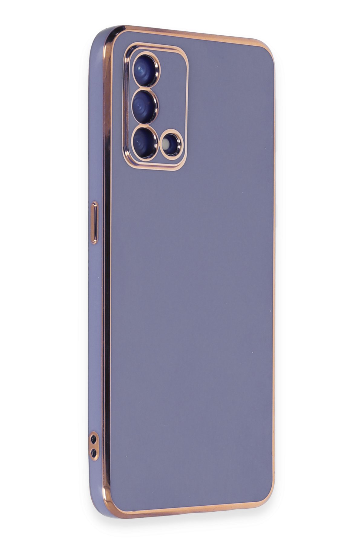 Newface Oppo A74 4G Kılıf Nano içi Kadife Silikon - Siyah