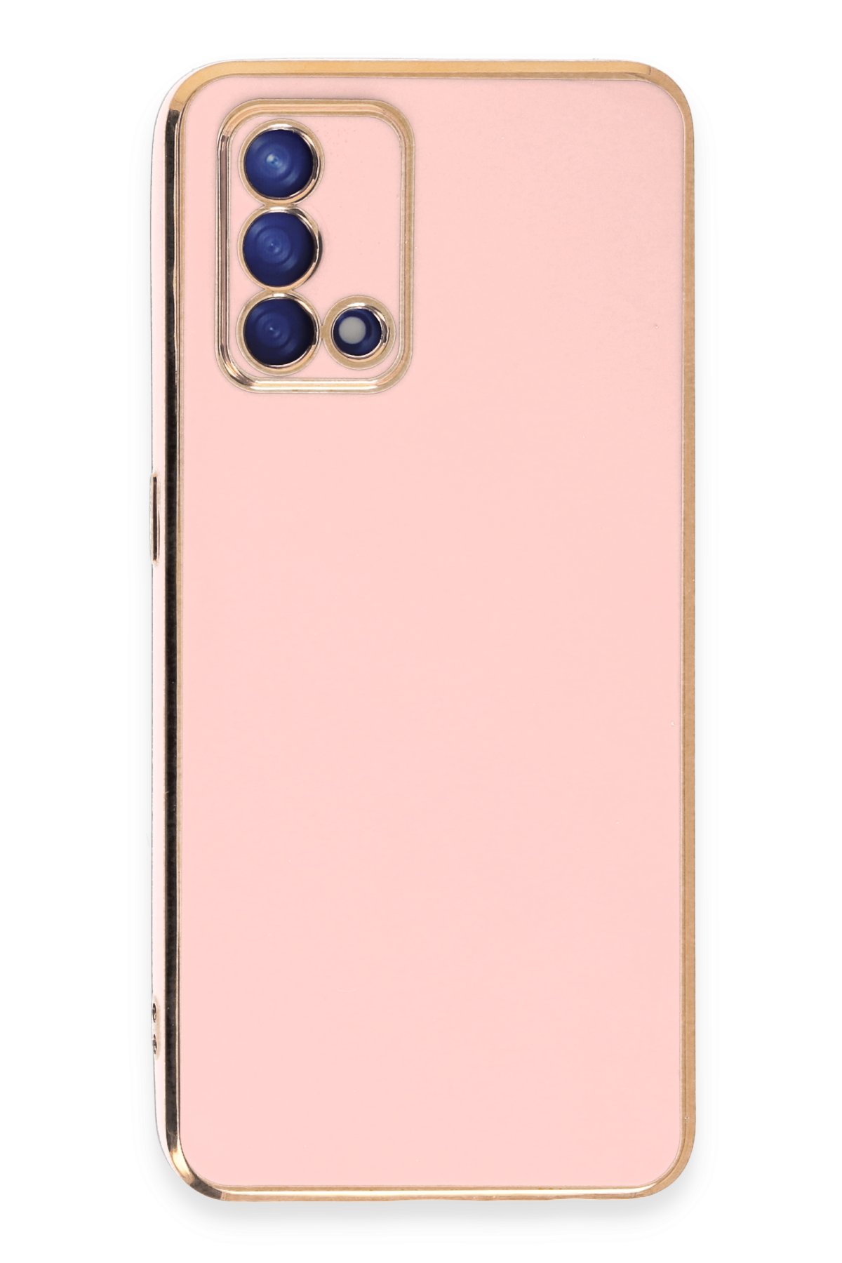 Newface Oppo A74 4G Kılıf Nano içi Kadife Silikon - Lacivert