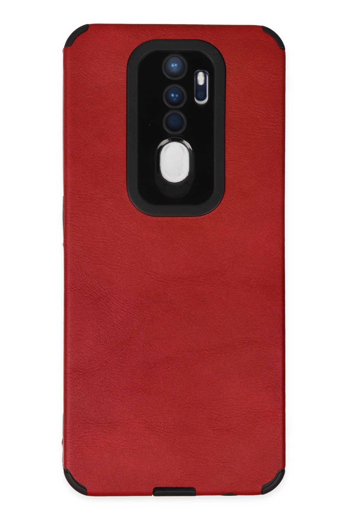 Newface Oppo A9 2020 Kılıf Trend S Plus Kapaklı Kılıf - Kırmızı
