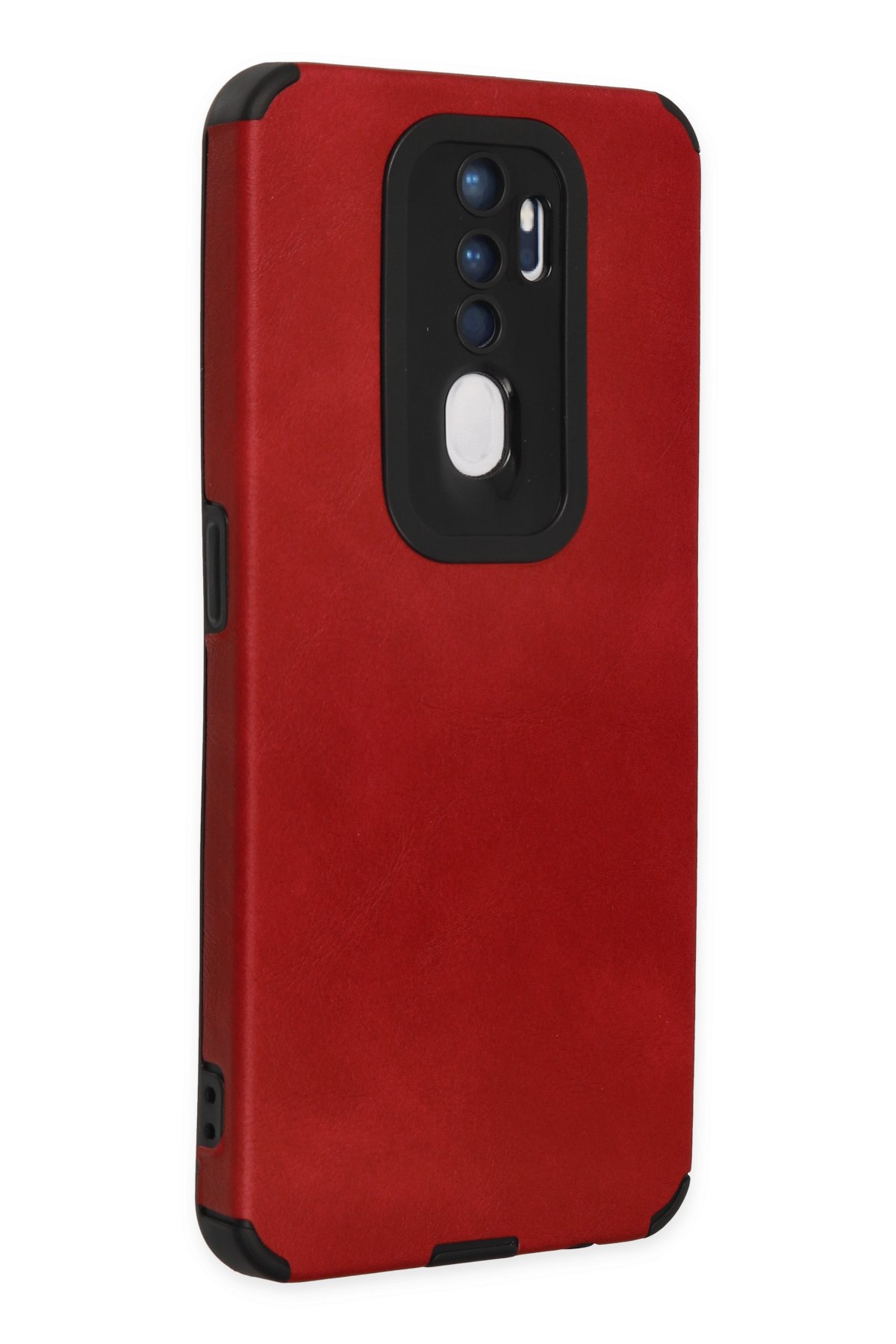 Newface Oppo A9 2020 Kılıf Trend S Plus Kapaklı Kılıf - Kırmızı