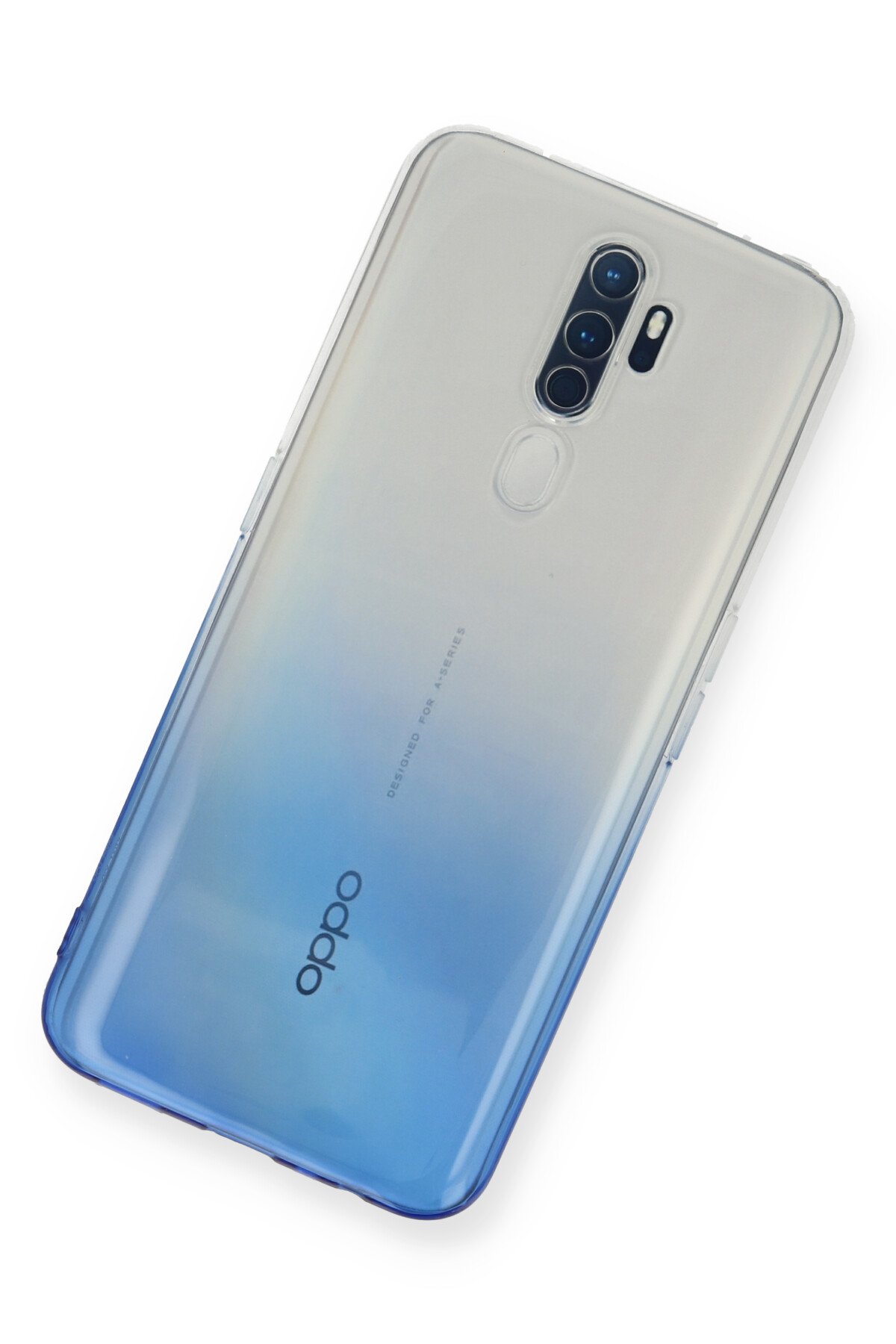 Newface Oppo A9 2020 Kılıf Loop Deri Silikon - Lacivert