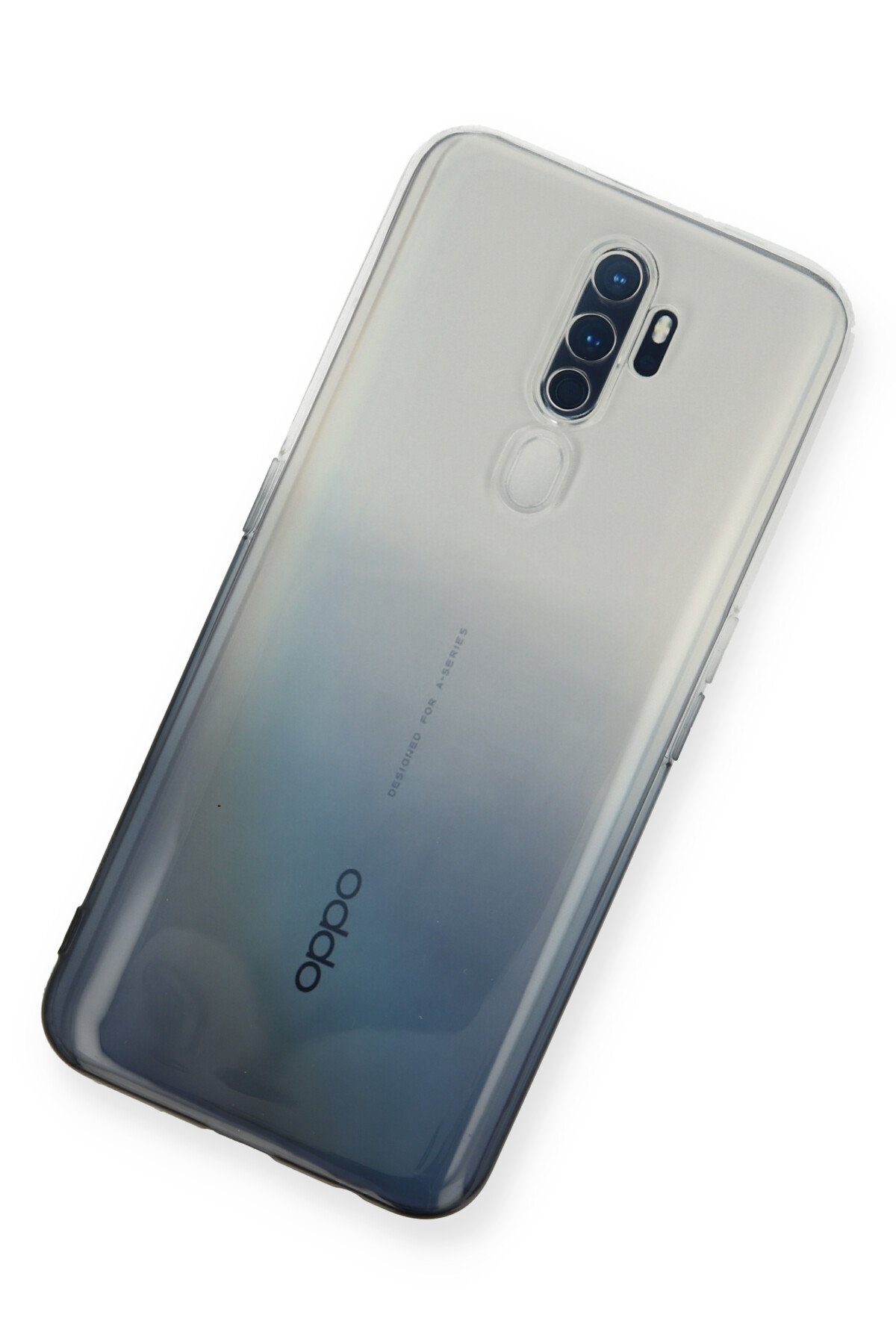 Newface Oppo A5 2020 Kılıf Loop Deri Silikon - Siyah