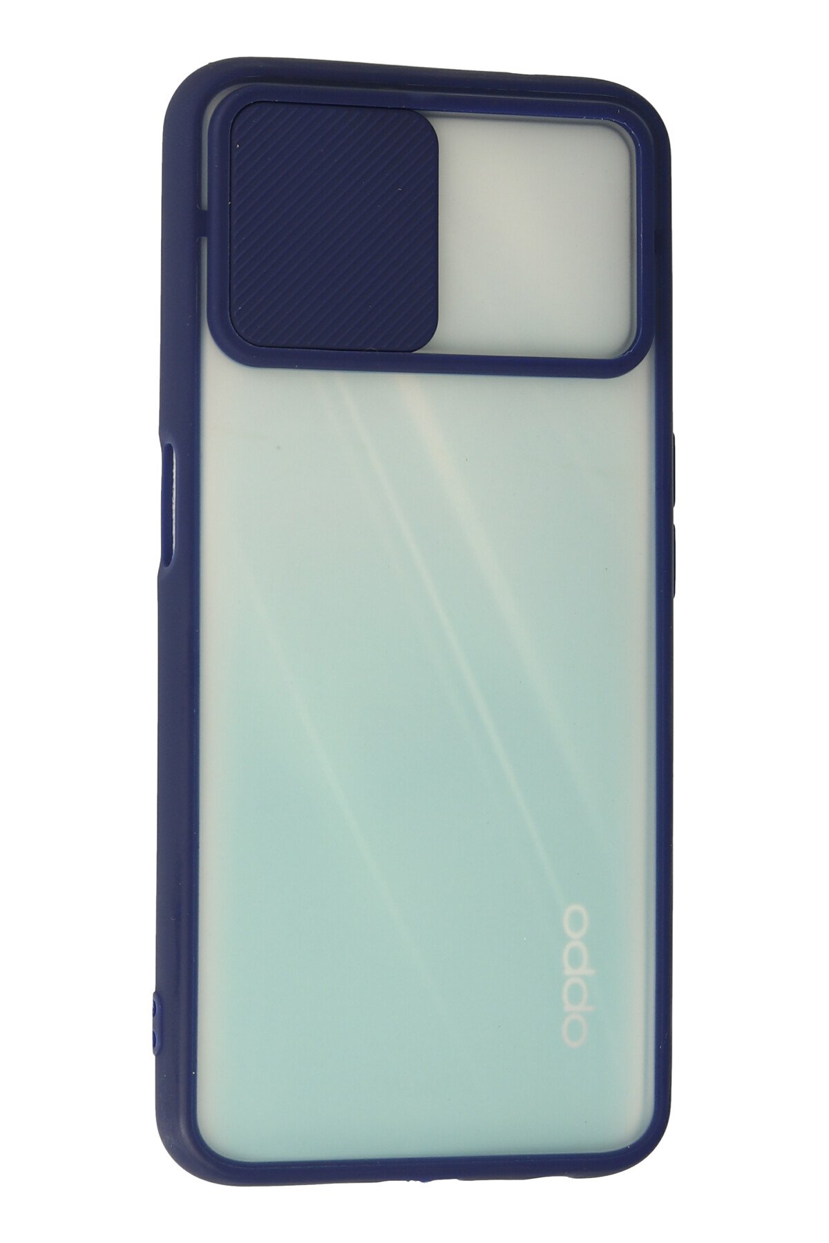 Newface Oppo A92 Kılıf Auto Focus Karbon Kapak - Yeşil