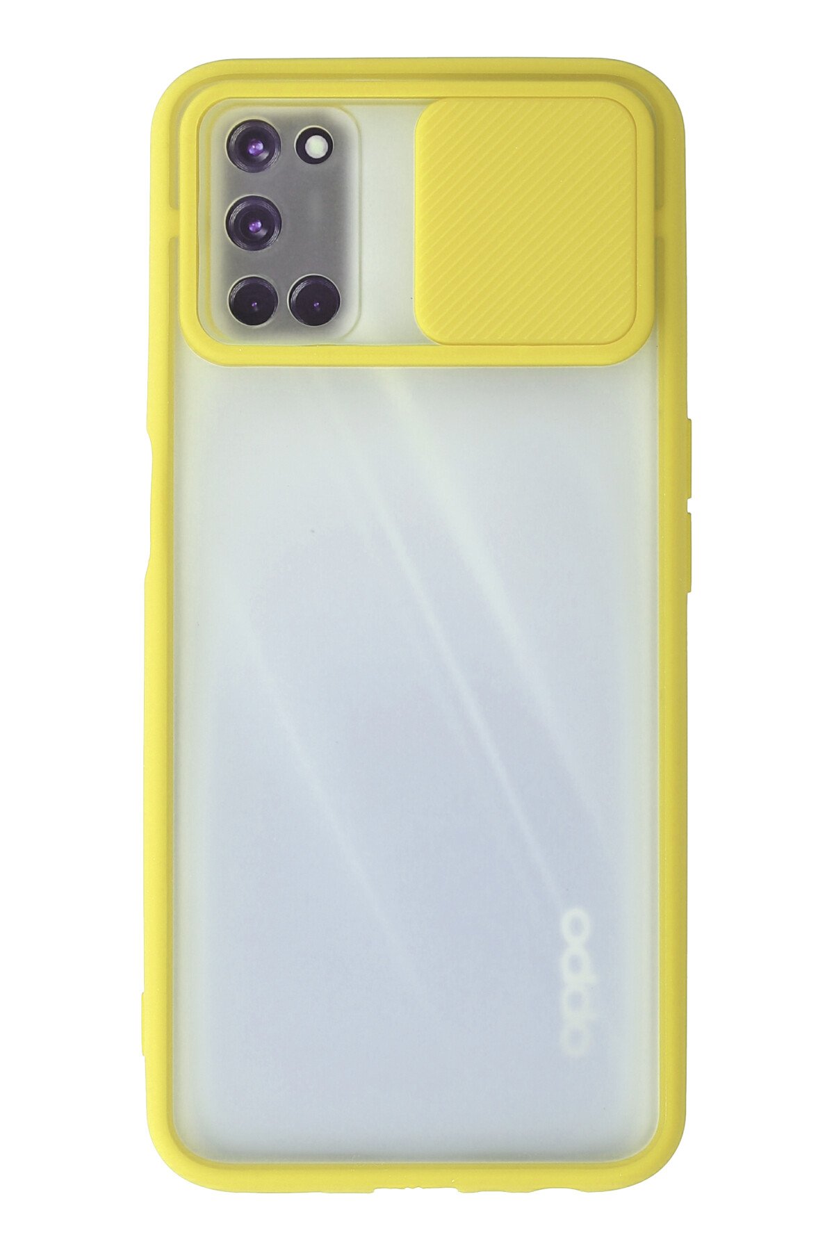 Newface Oppo A92 Kılıf Trend S Plus Kapaklı Kılıf - Gold