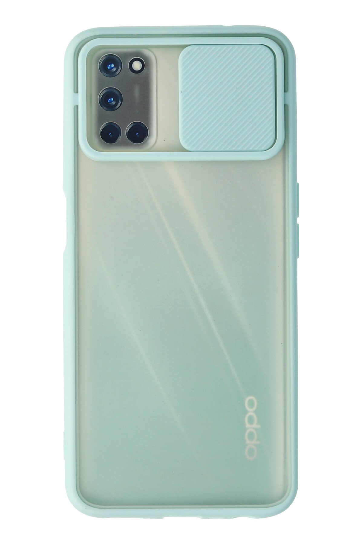 Newface Oppo A92 Kılıf Montreal Silikon Kapak - Yeşil