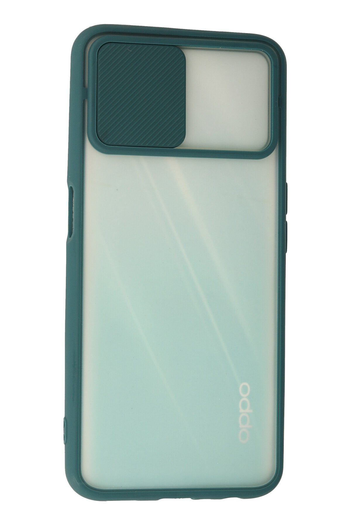 Newface Oppo A92 Kılıf Auto Focus Karbon Kapak - Kahverengi