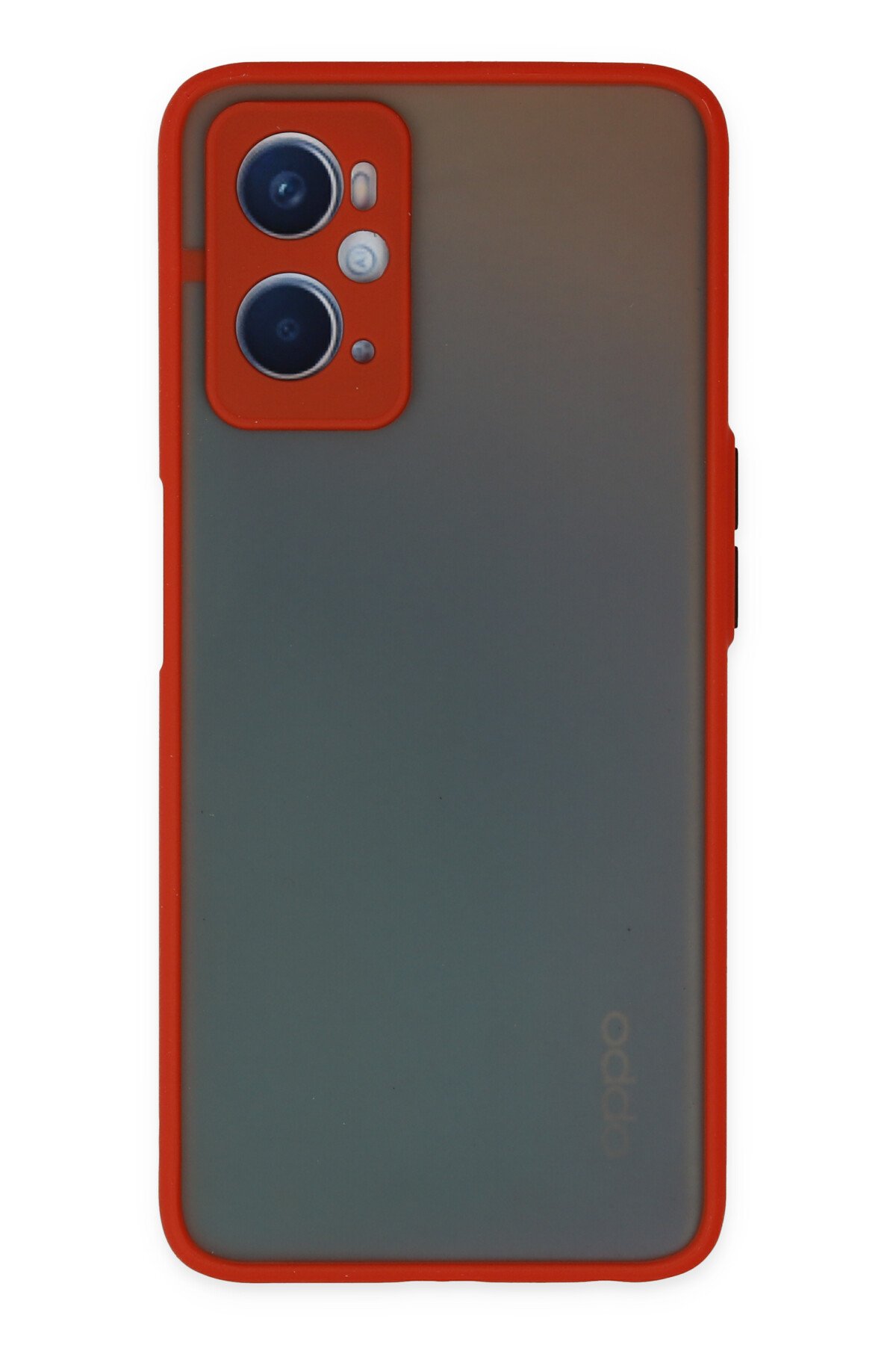 Newface Oppo A96 Kılıf Platin Silikon - Mavi