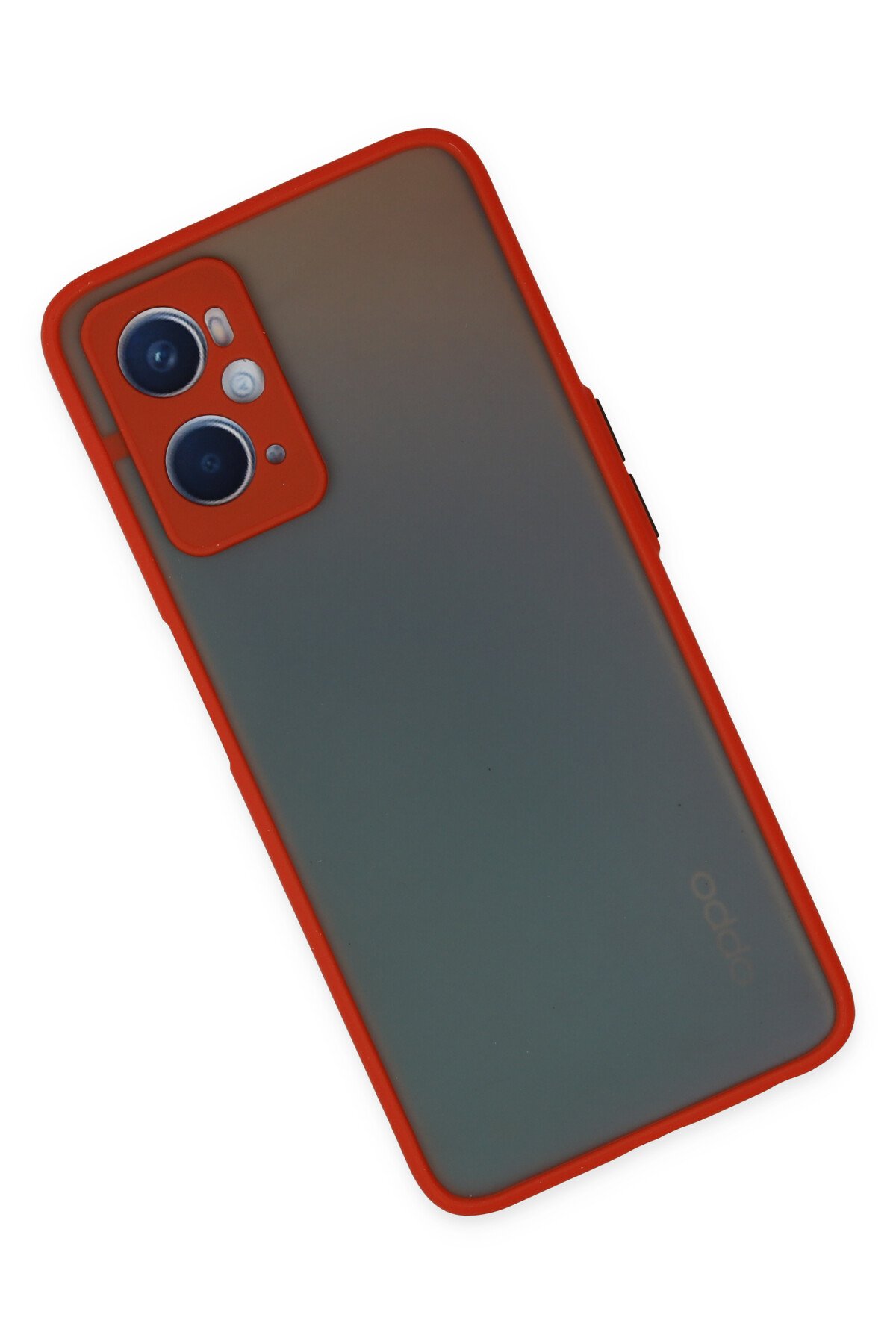 Newface Oppo A96 Kılıf Nano içi Kadife Silikon - Lacivert