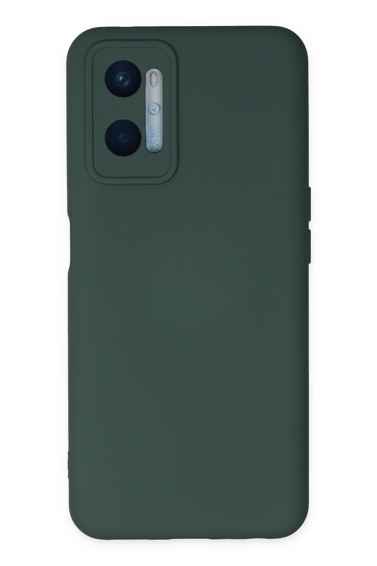 Newface Oppo A96 Kılıf Nano içi Kadife Silikon - Gri