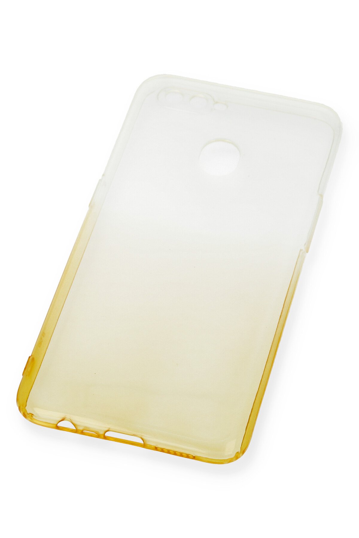 Newface Oppo A12 Kılıf Gros Yüzüklü Silikon - Gümüş