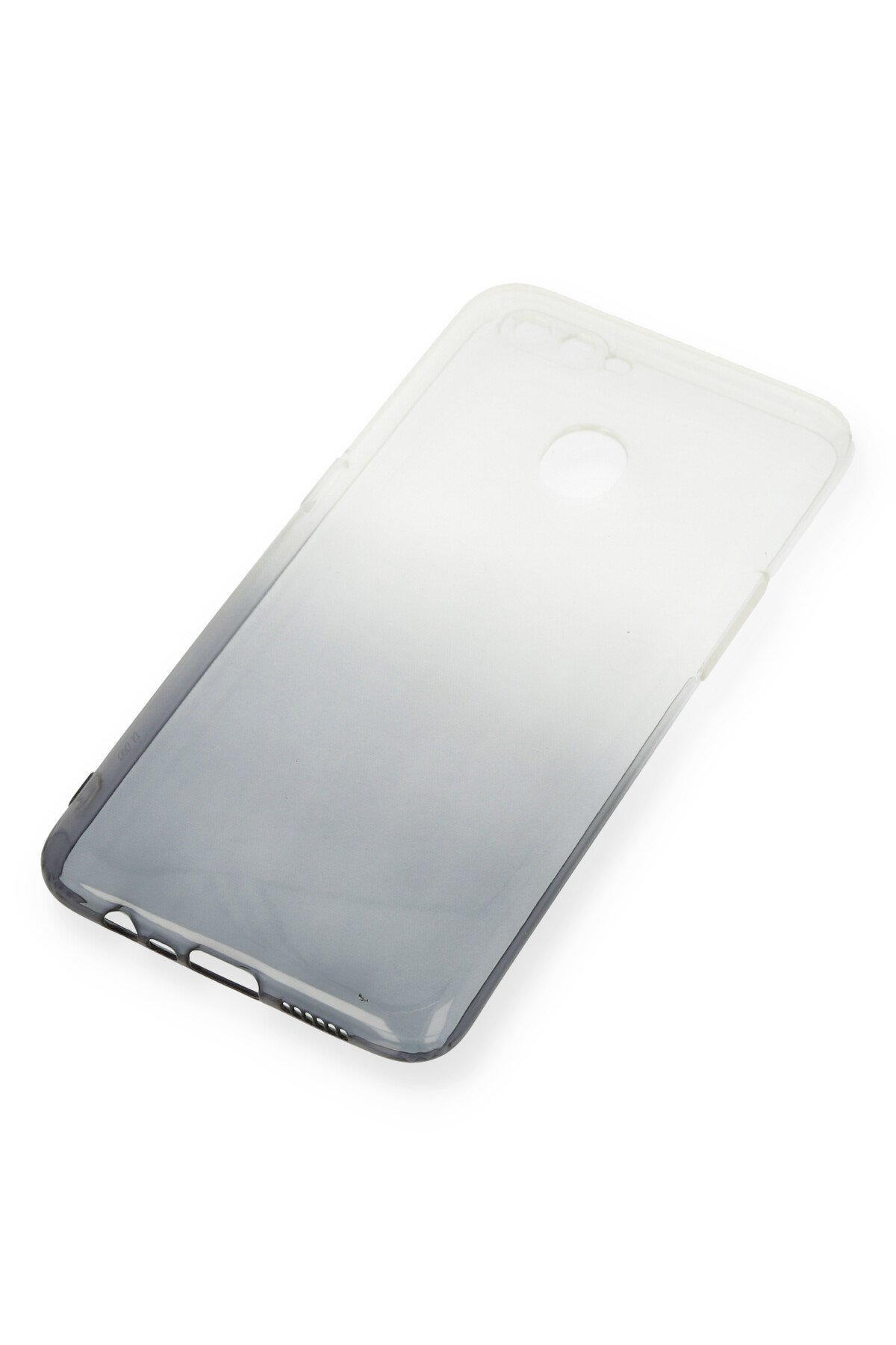 Newface Oppo A12 Kılıf Lüx Çift Renkli Silikon - Sarı