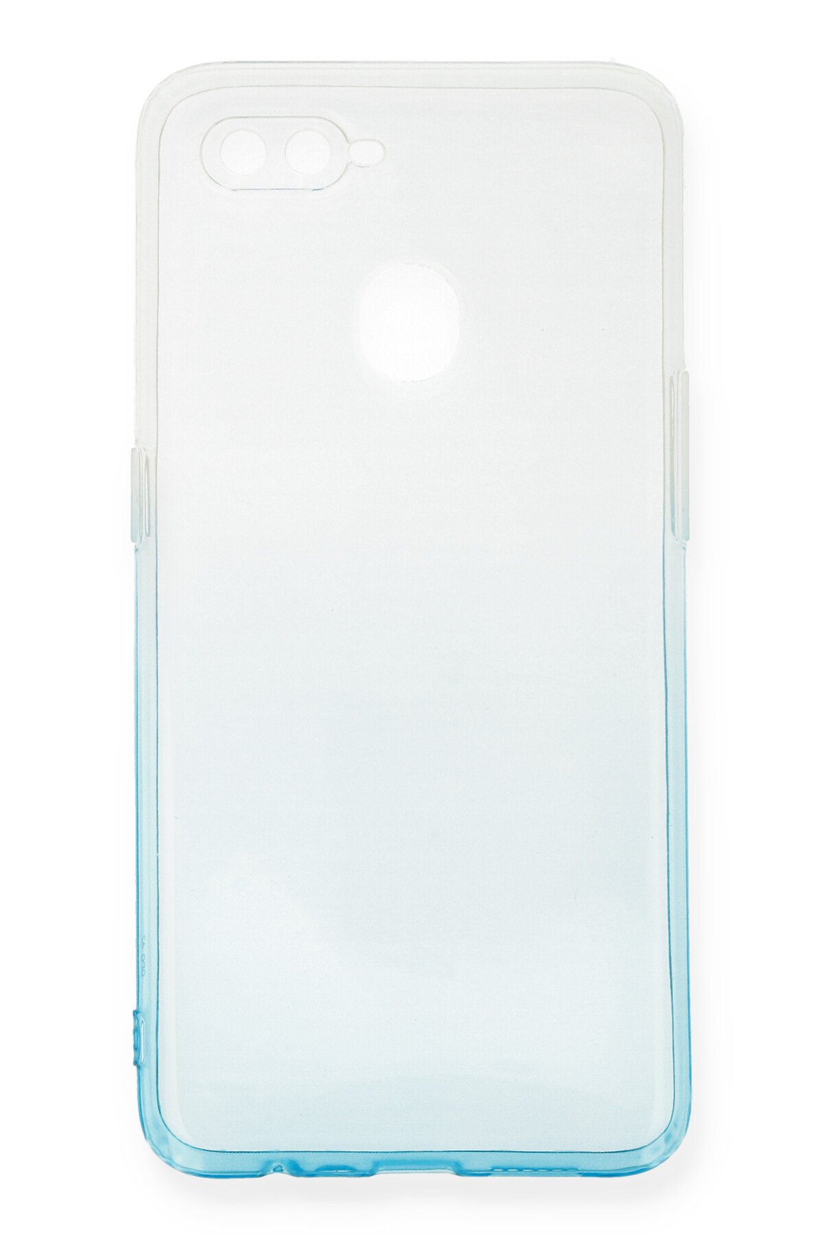 Newface Oppo A12 Kılıf First Silikon - Mavi