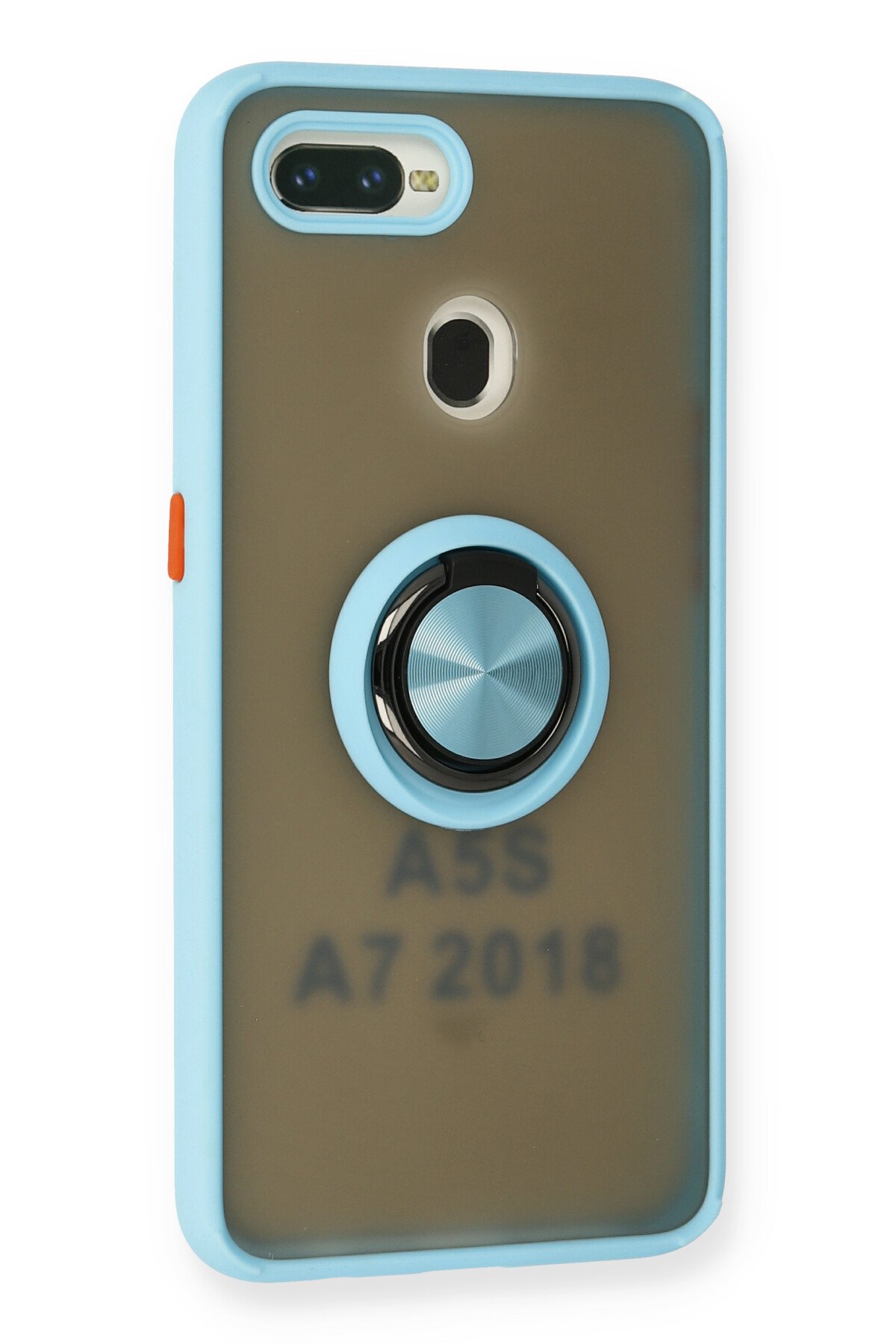 Newface Oppo AX7 Kılıf First Silikon - Mavi