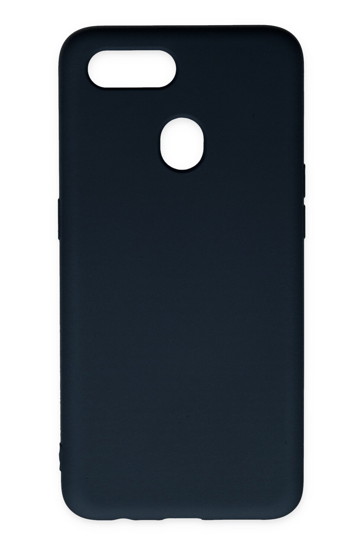 Newface Oppo AX7 Kılıf Nano içi Kadife  Silikon - Mavi