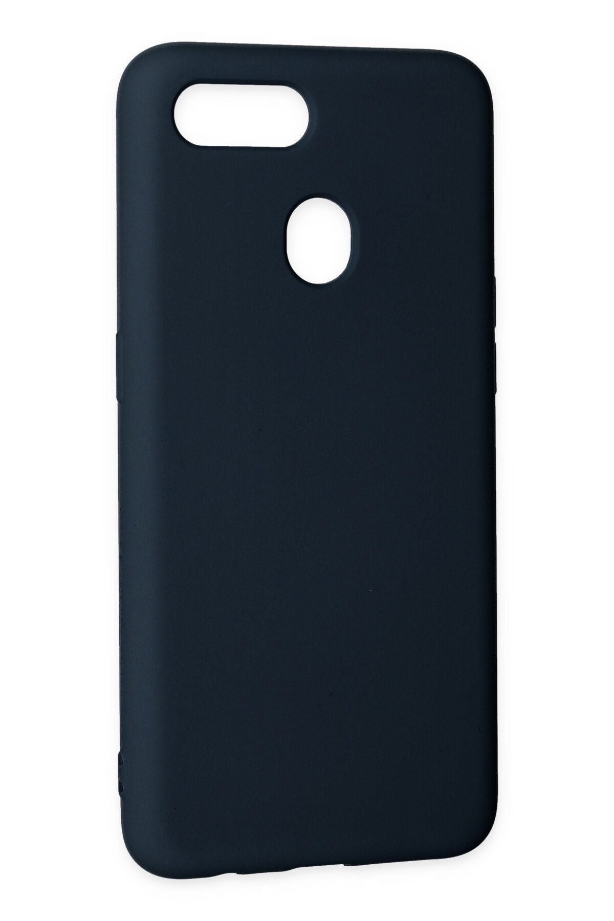 Newface Oppo AX7 Kılıf Nano içi Kadife  Silikon - Mavi