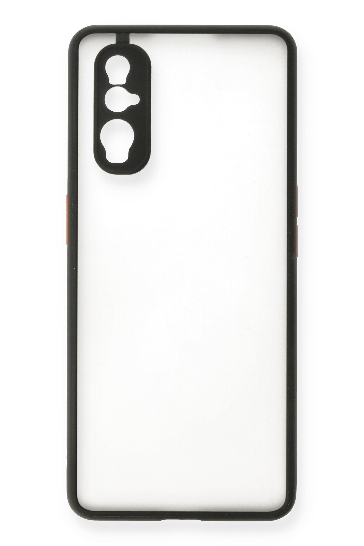 Newface Oppo Find X2 Kılıf Montreal Silikon Kapak - Kırmızı