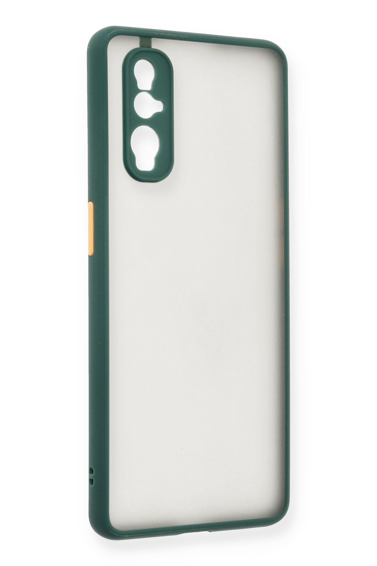 Newface Oppo Find X2 Kılıf First Silikon - Gold