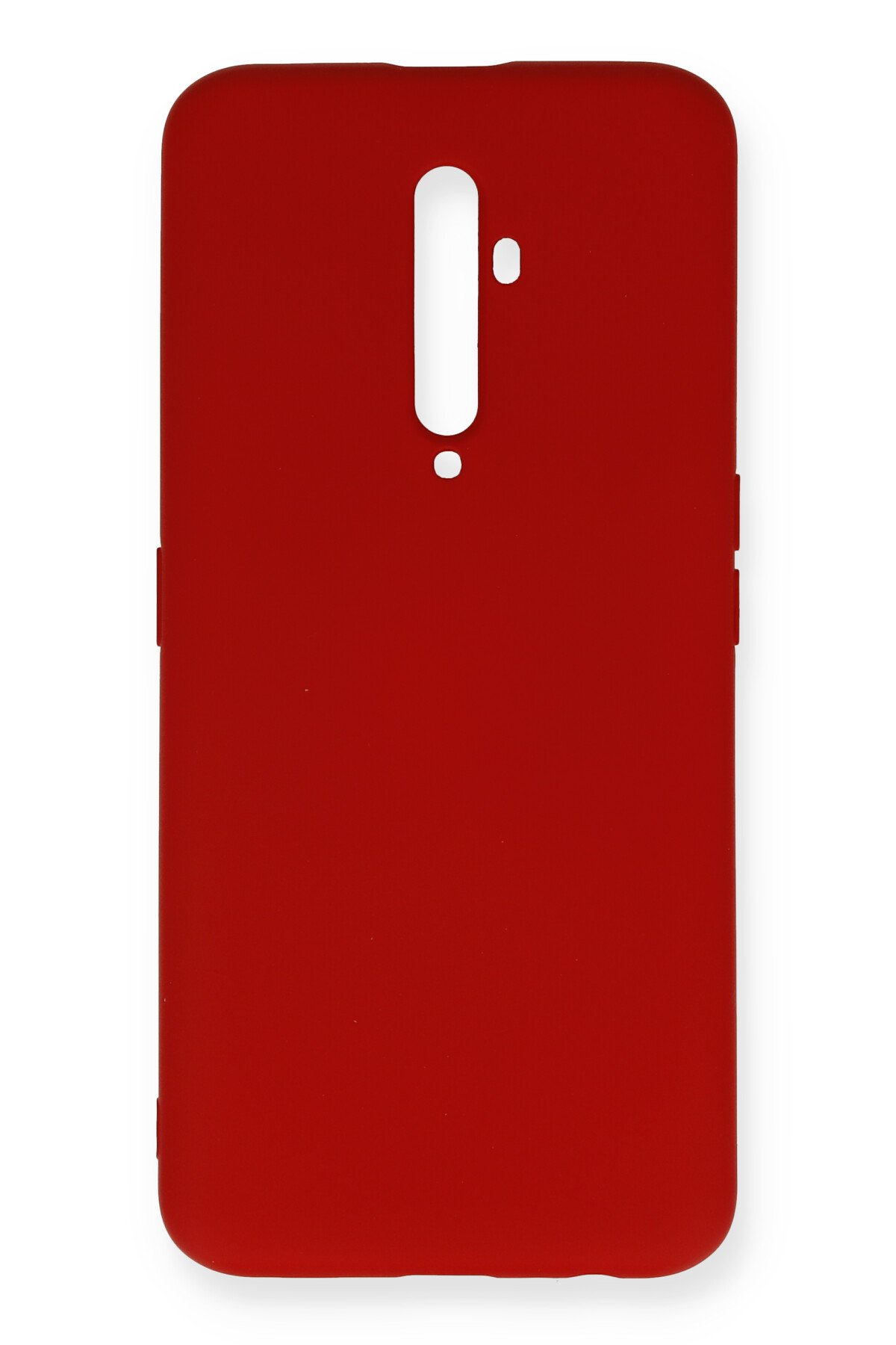 Newface Oppo Reno 2Z Kılıf Montreal Silikon Kapak - Kırmızı