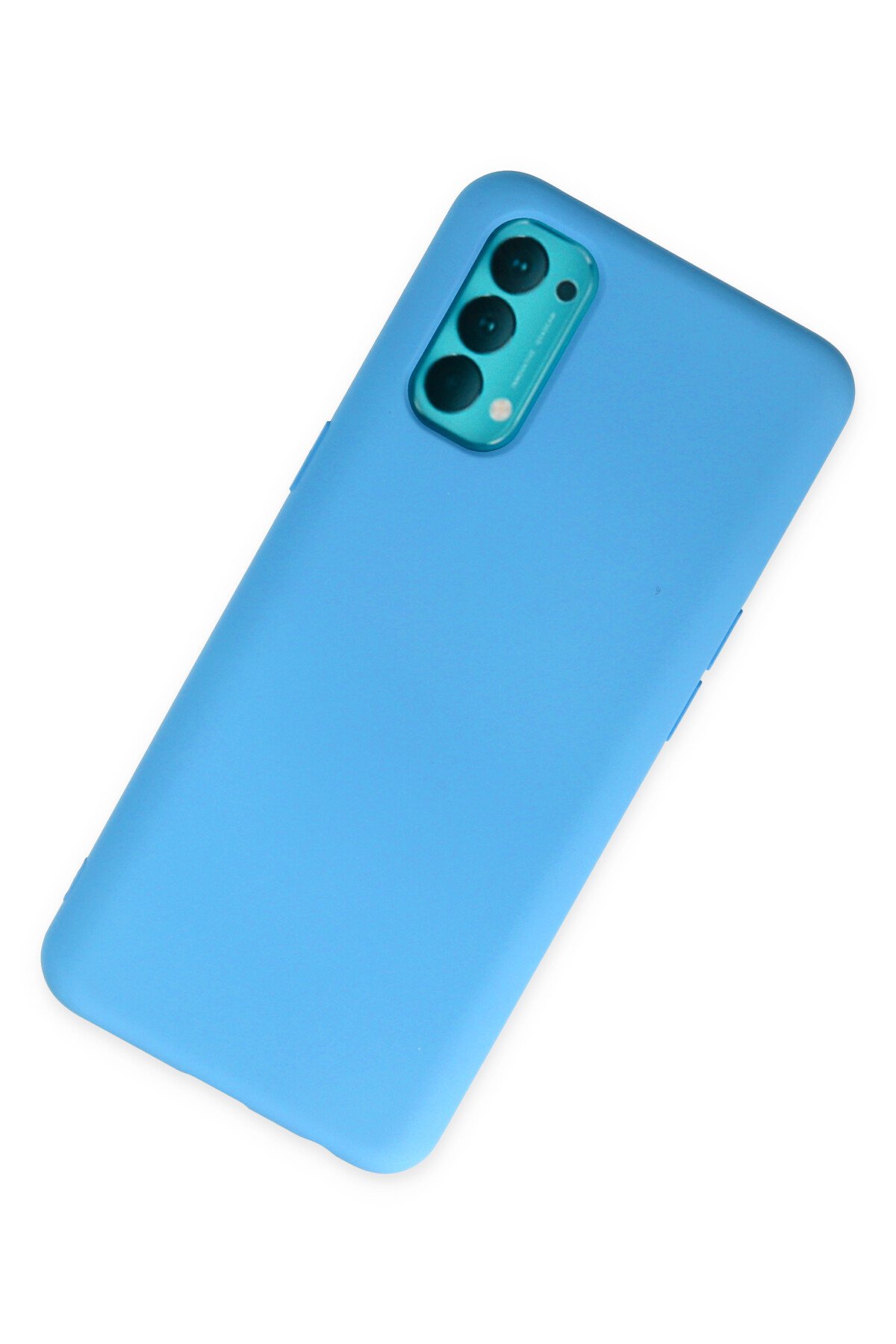 Newface Oppo Reno 4 Kılıf First Silikon - Gold