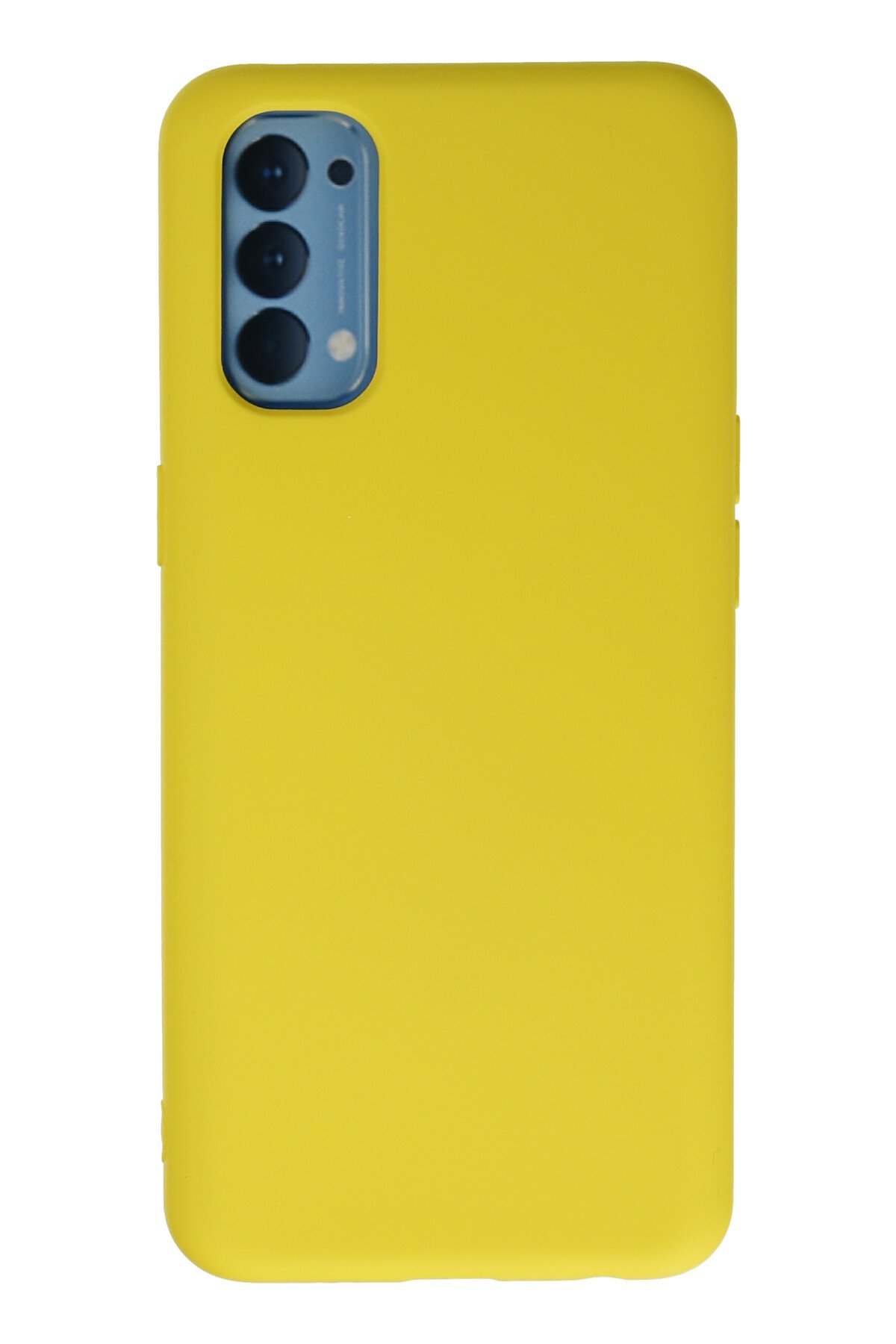 Newface Oppo Reno 4 Kılıf First Silikon - Yeşil