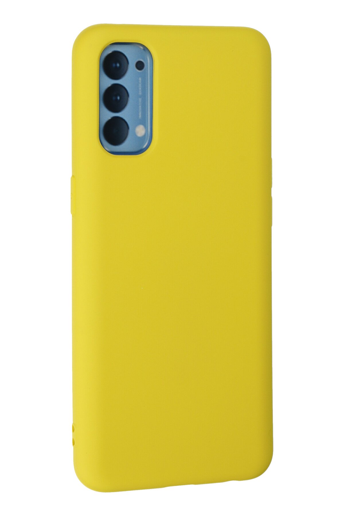 Newface Oppo Reno 4 Kılıf First Silikon - Yeşil