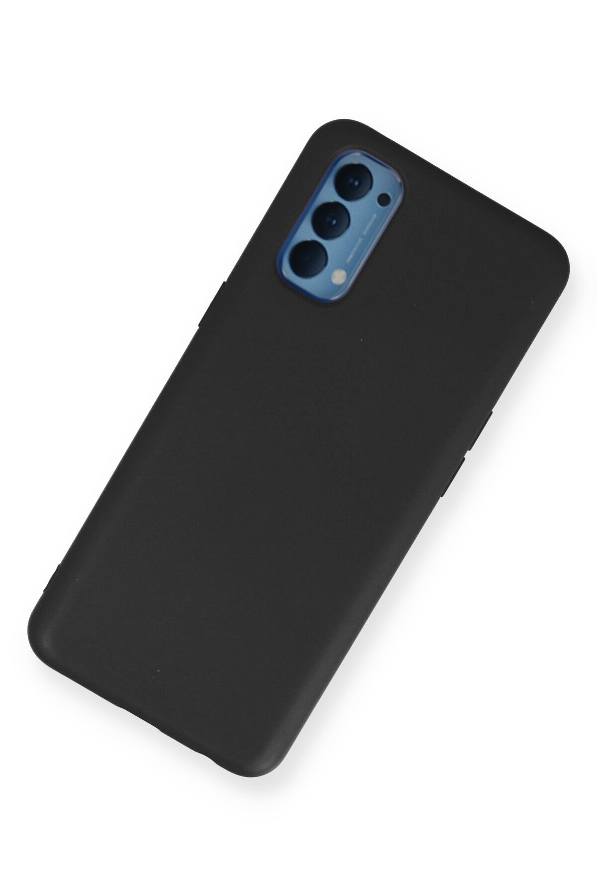 Newface Oppo Reno 4 Kılıf First Silikon - Lila