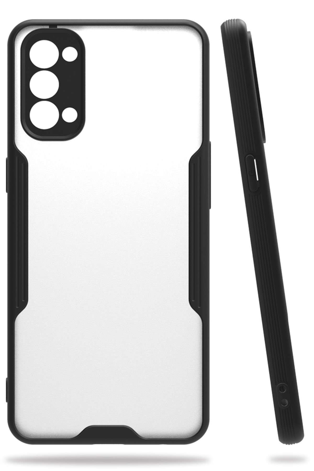 Newface Oppo Reno 4 Kılıf First Silikon - Pudra