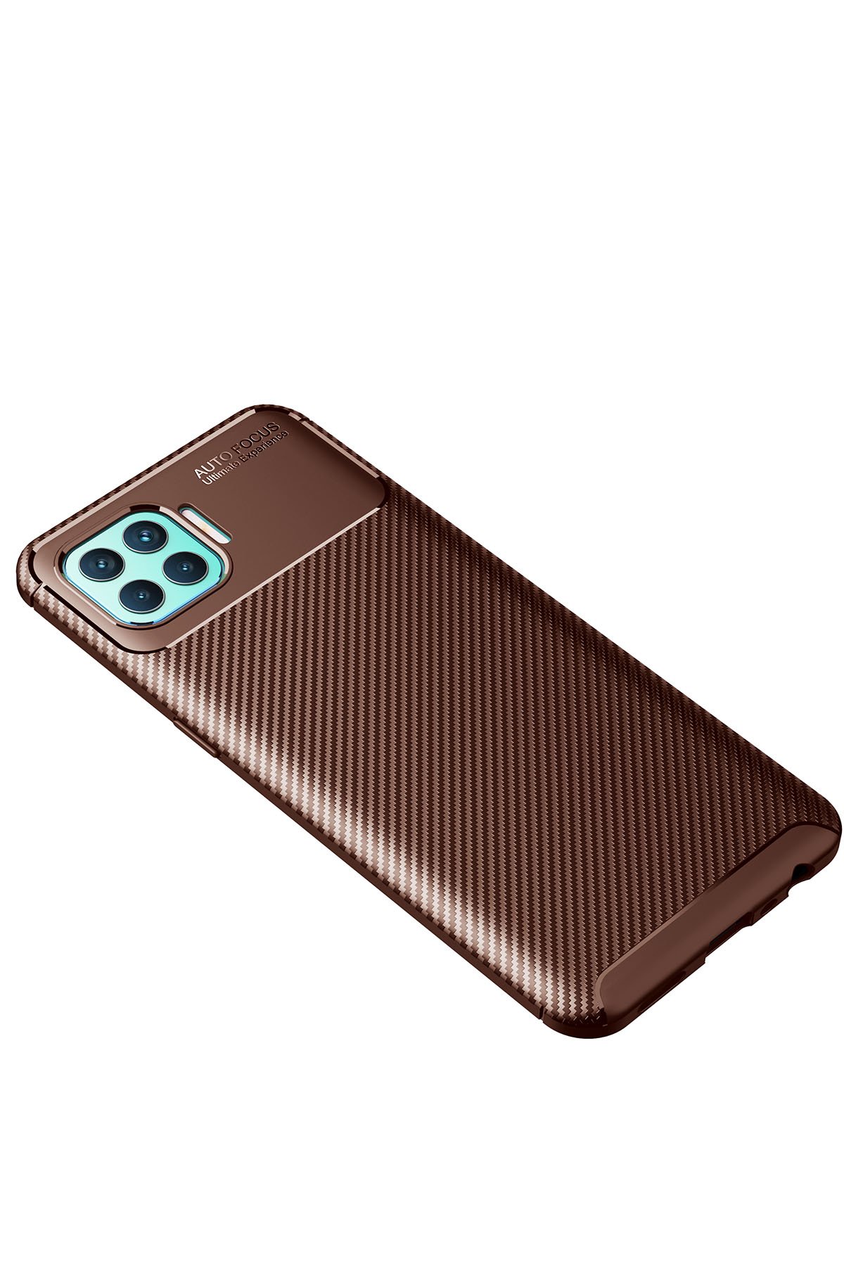 Newface Oppo Reno 4 Lite Kılıf Zegna Yüzüklü Silikon Kapak - Siyah