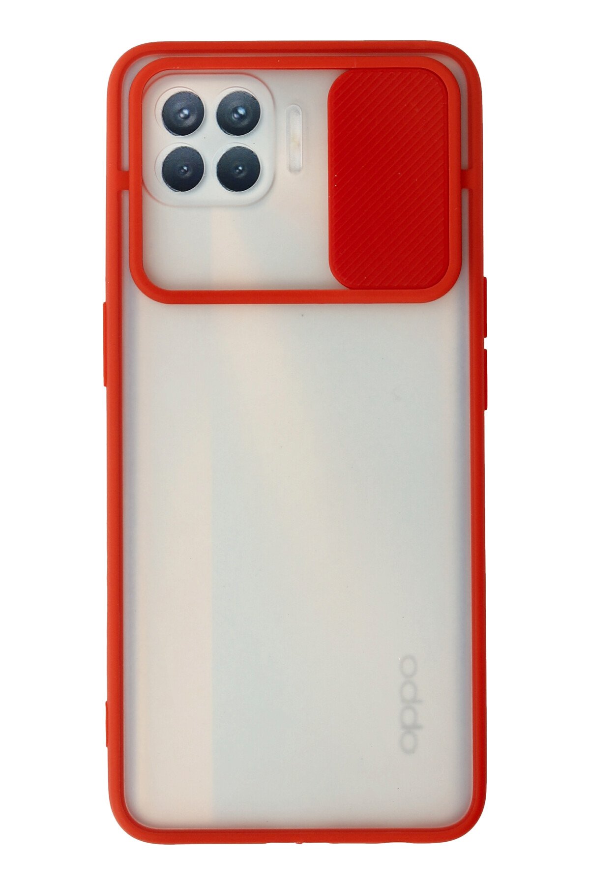 Newface Oppo Reno 4 Lite Kılıf First Silikon - Lila