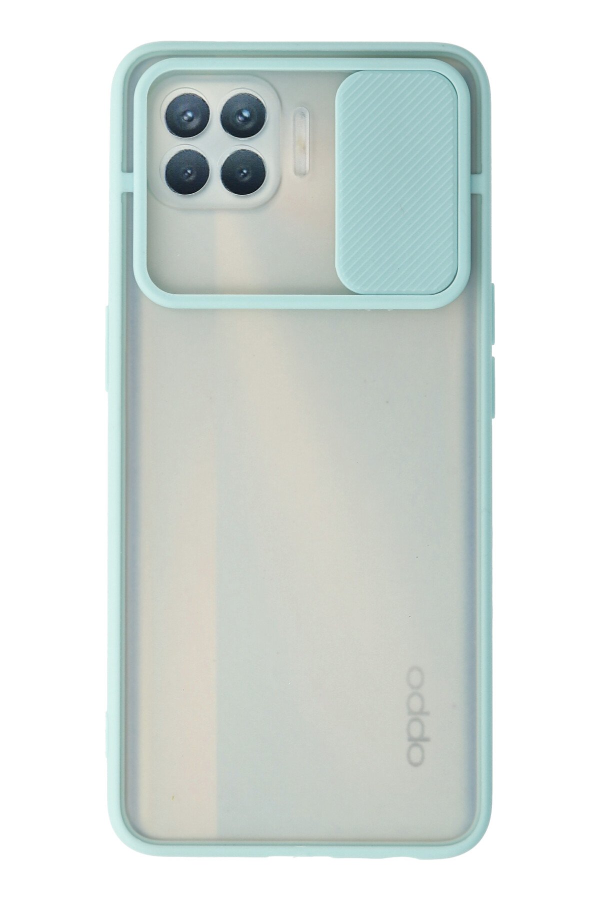 Newface Oppo Reno 4 Lite Kılıf Montreal Silikon Kapak - Mor