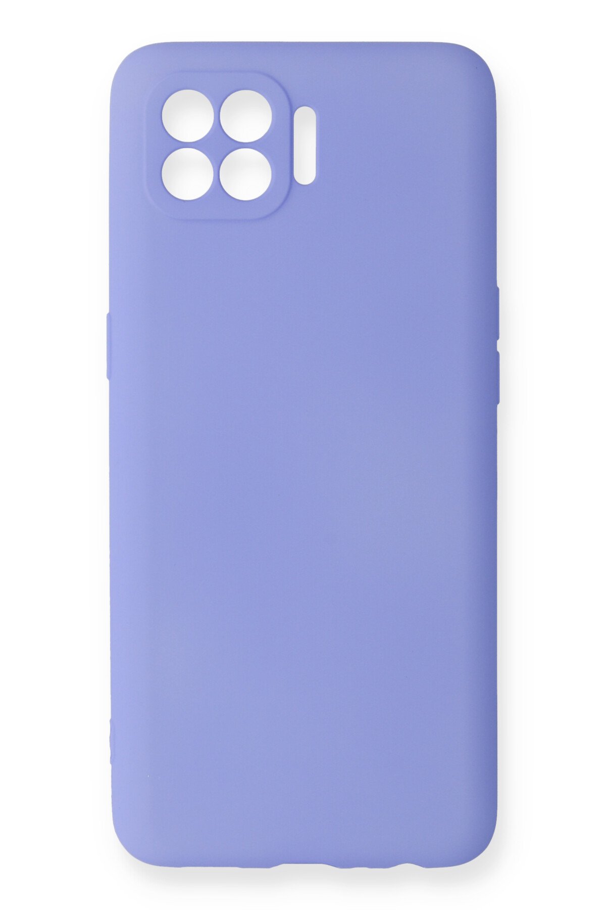 Newface Oppo Reno 4 Lite Kılıf Color Lens Silikon - Siyah