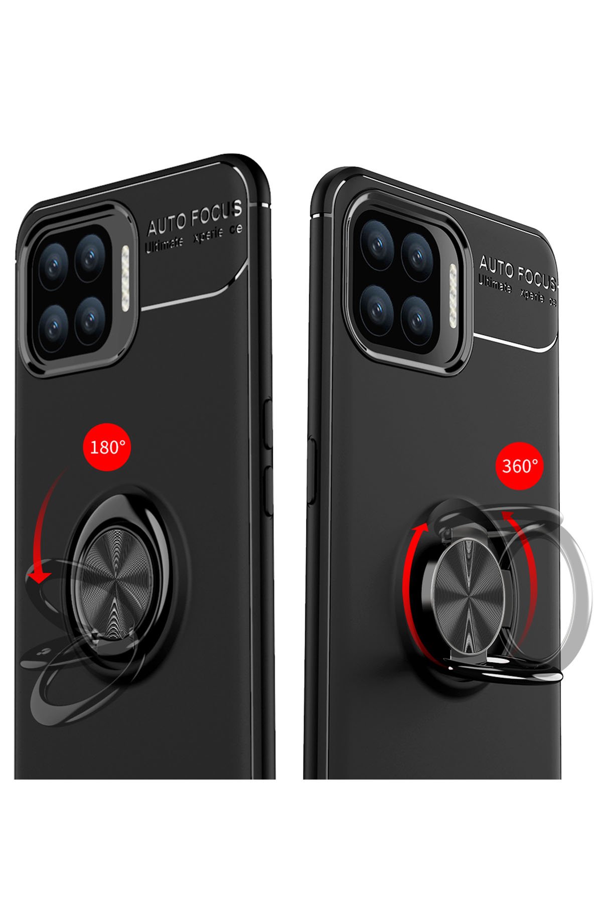 Newface Oppo Reno 4 Lite Kılıf Palm Buzlu Kamera Sürgülü Silikon - Sarı