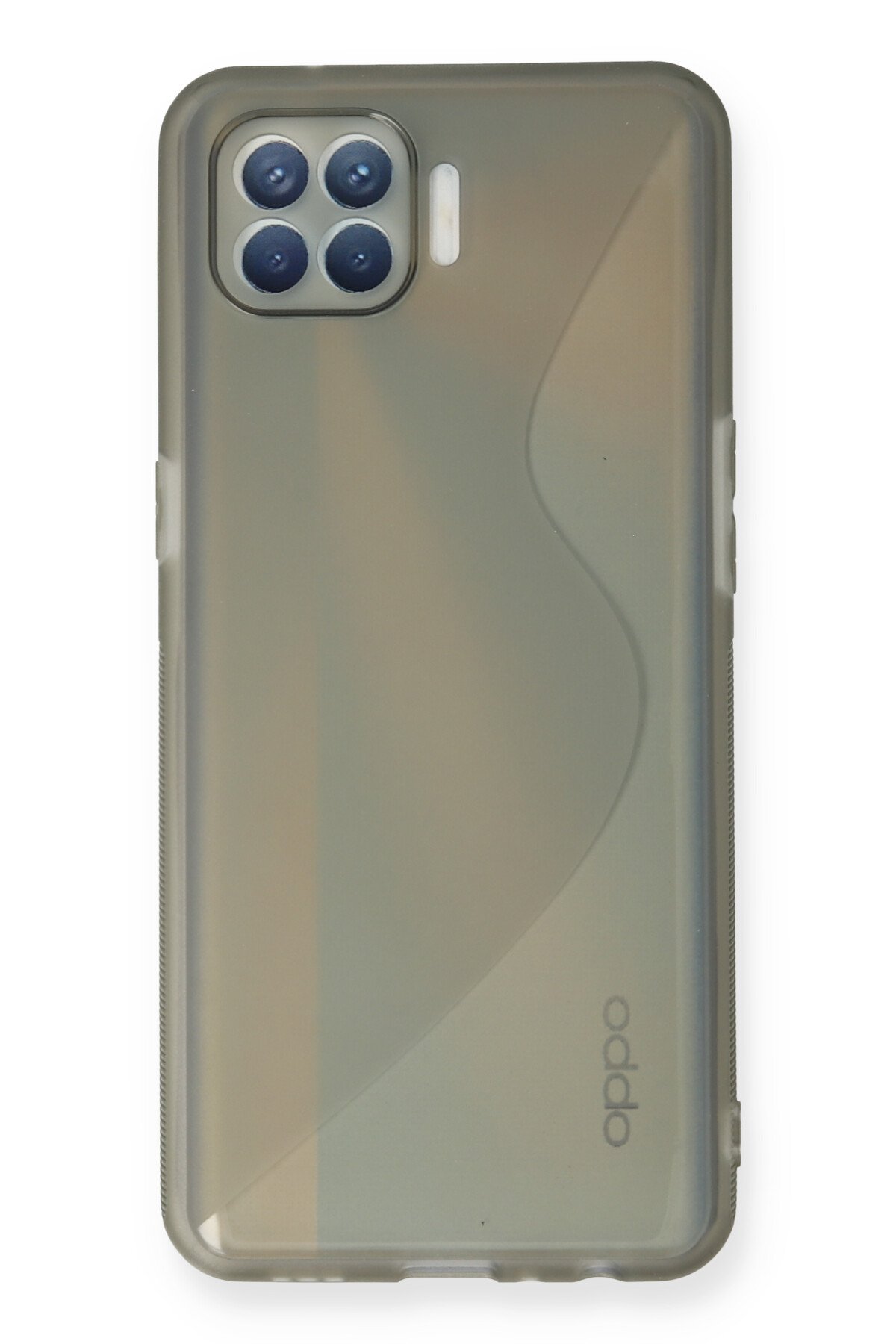 Newface Oppo Reno 4 Lite Kılıf First Silikon - Lacivert