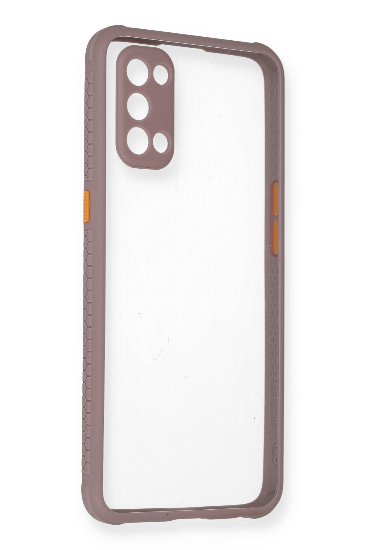 Newface Oppo Reno 4 Kılıf First Silikon - Mavi