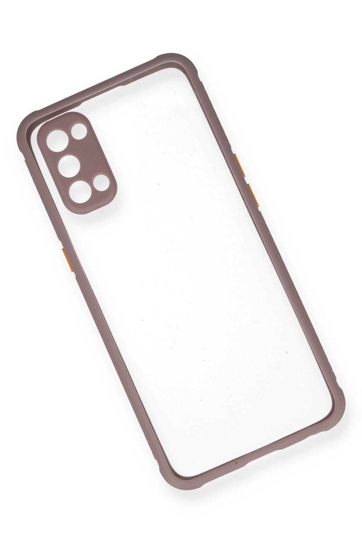 Newface Oppo Reno 4 Kılıf First Silikon - Mavi